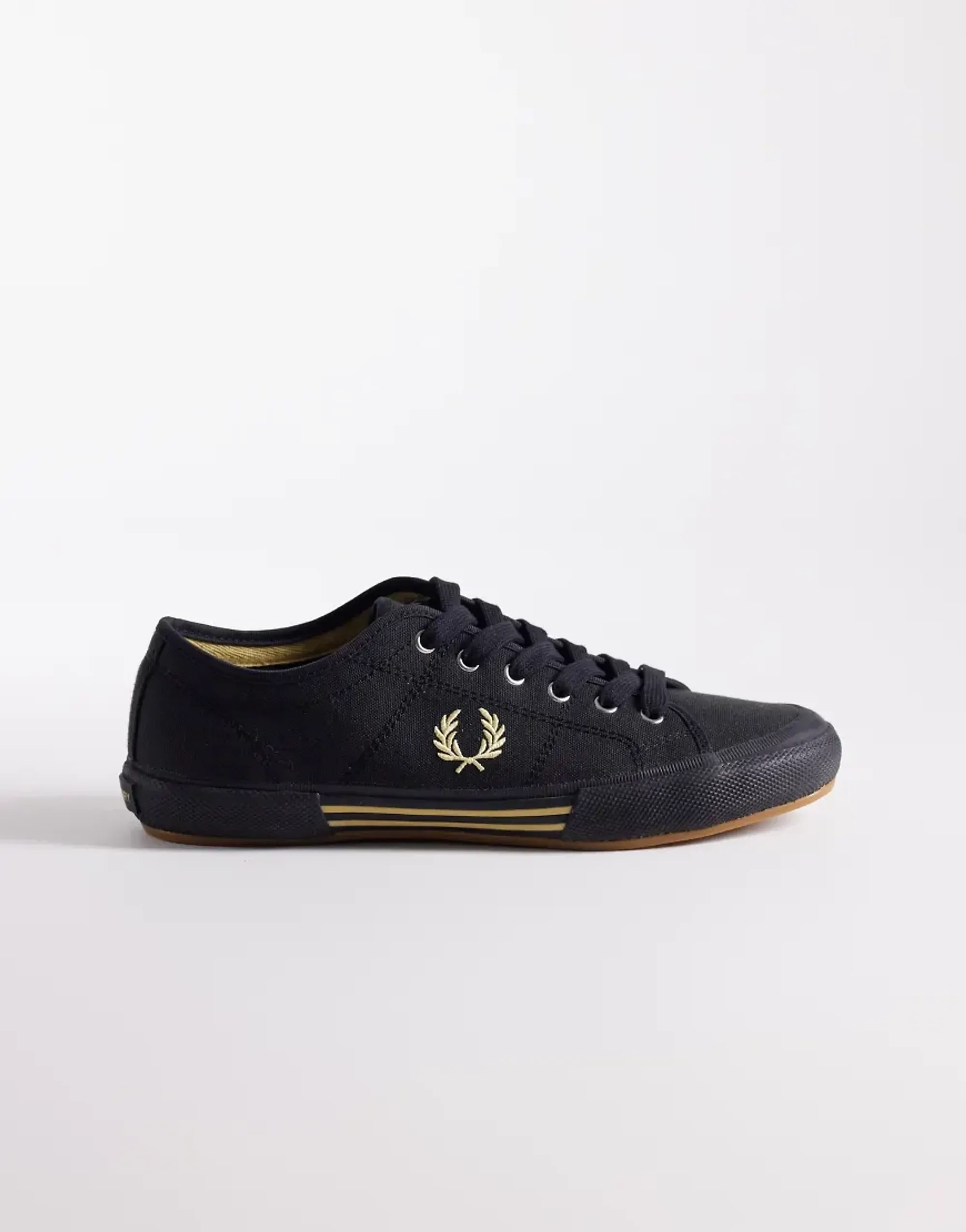 Fred Perry B708 Tennis Shoe, Black