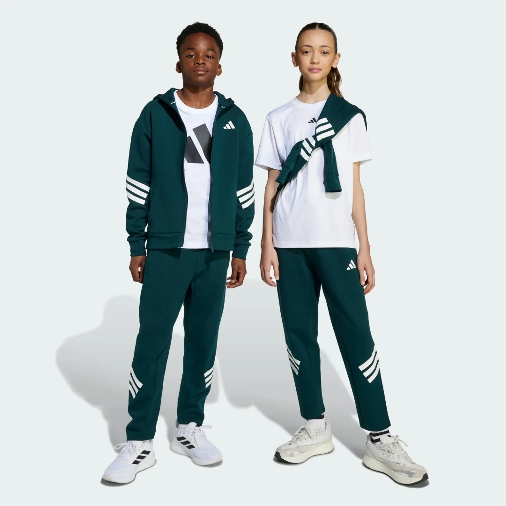 adidas Future Icons 3-Stripes Ankle-Length Joggers Kids