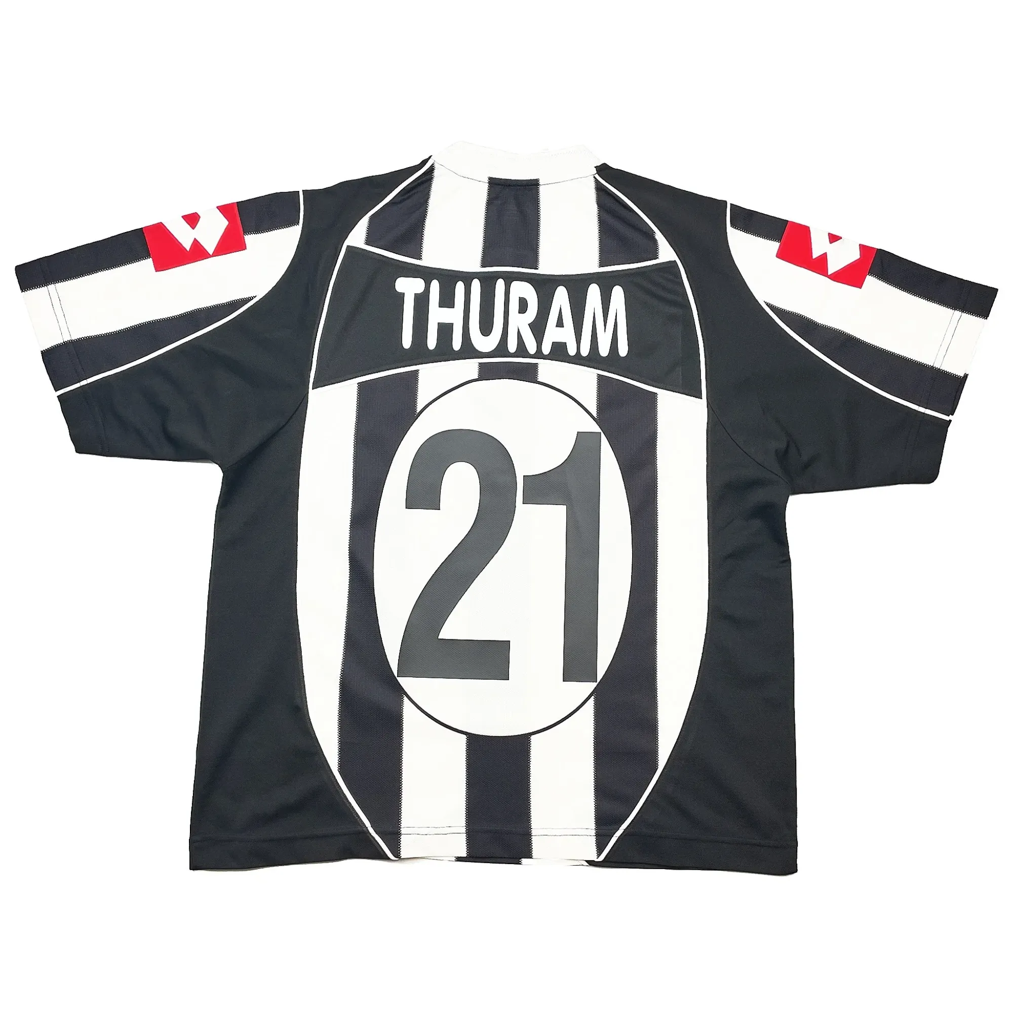 2002/03 Juventus Thuram #21 Home Shirt (L) Lotto | Cult Kits