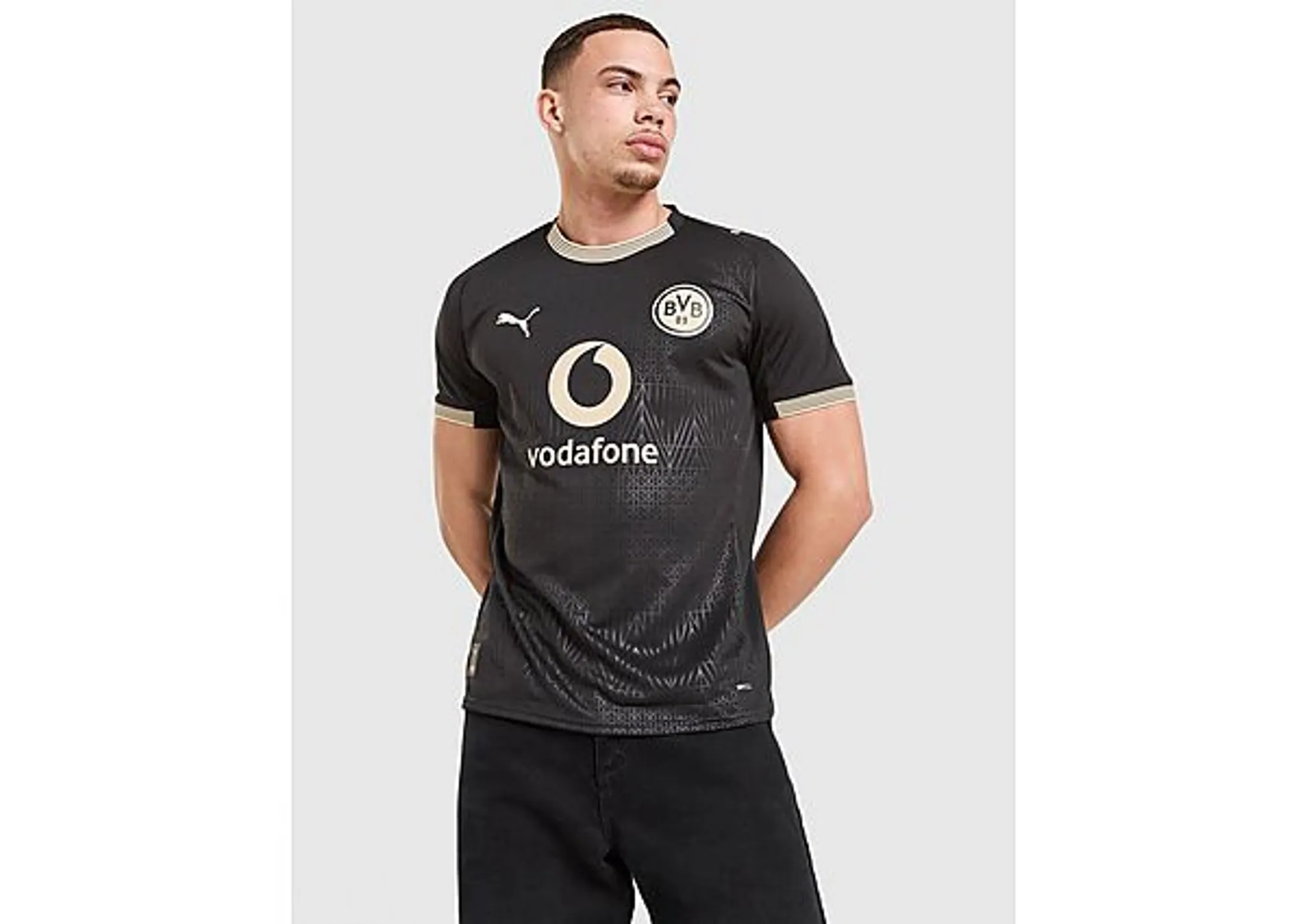 PUMA Borussia Dortmund Special Edition Jersey Men in Black | Size Large