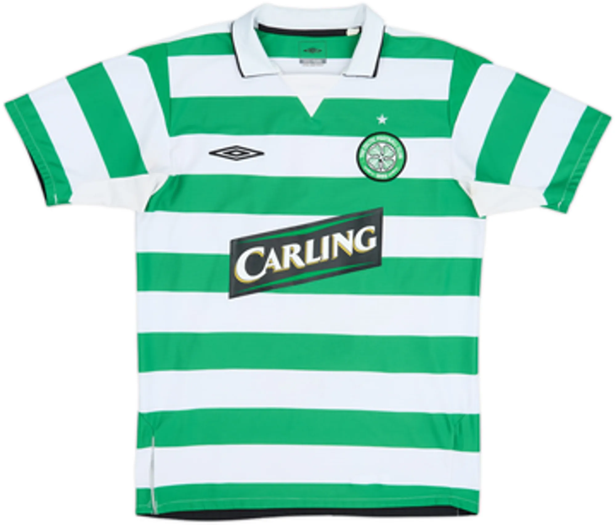 2004-05 Celtic Home Shirt Larsson #7 - 5/10 - (S)