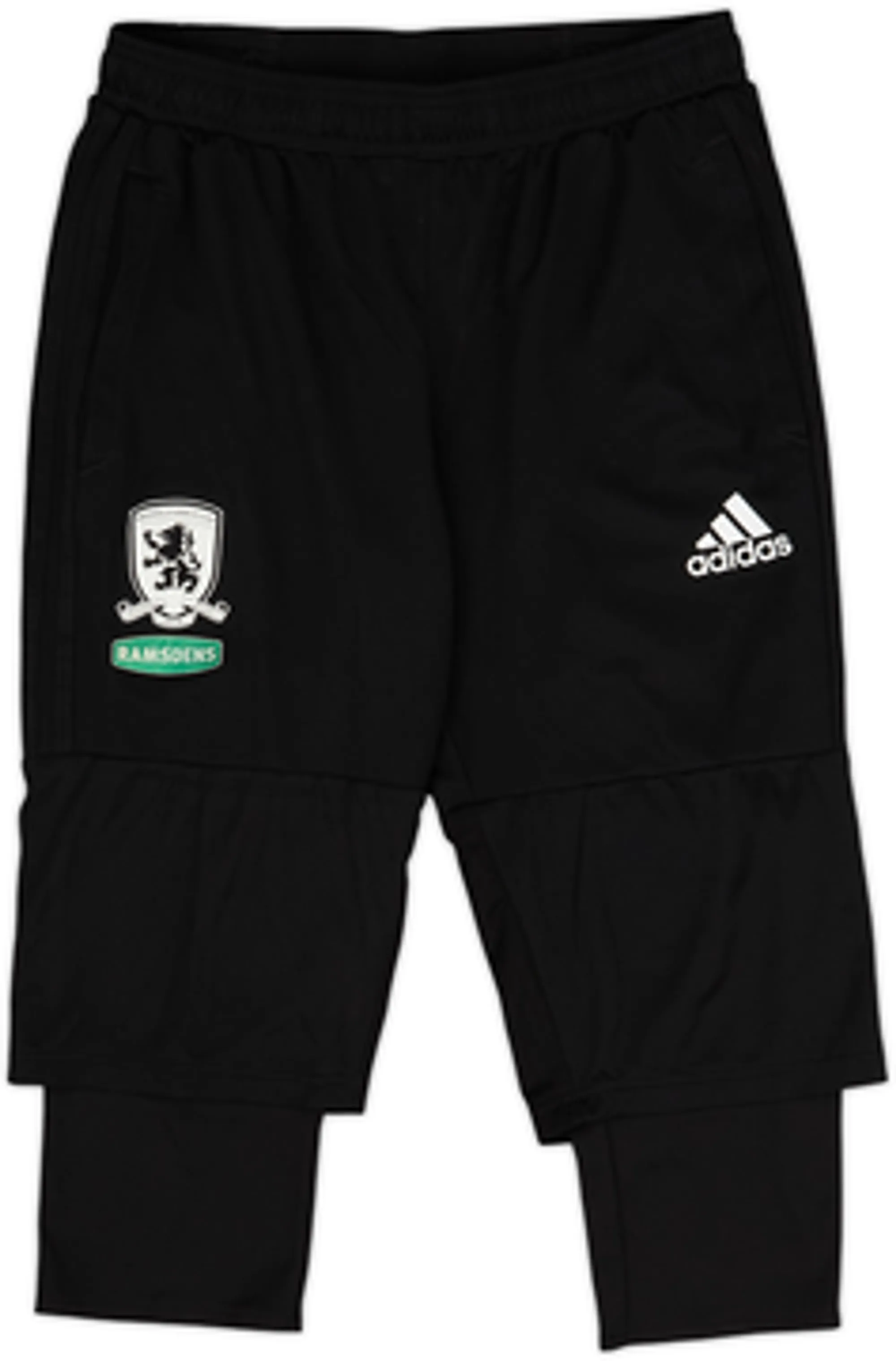 2017-18 Middlesborough adidas 3/4 Training Pants/Bottoms - 8/10 - (S)