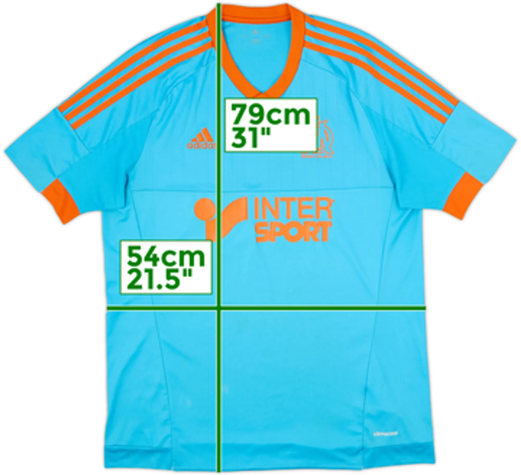 2014-15 Olympique Marseille Fourth Shirt - 5/10 - (L)