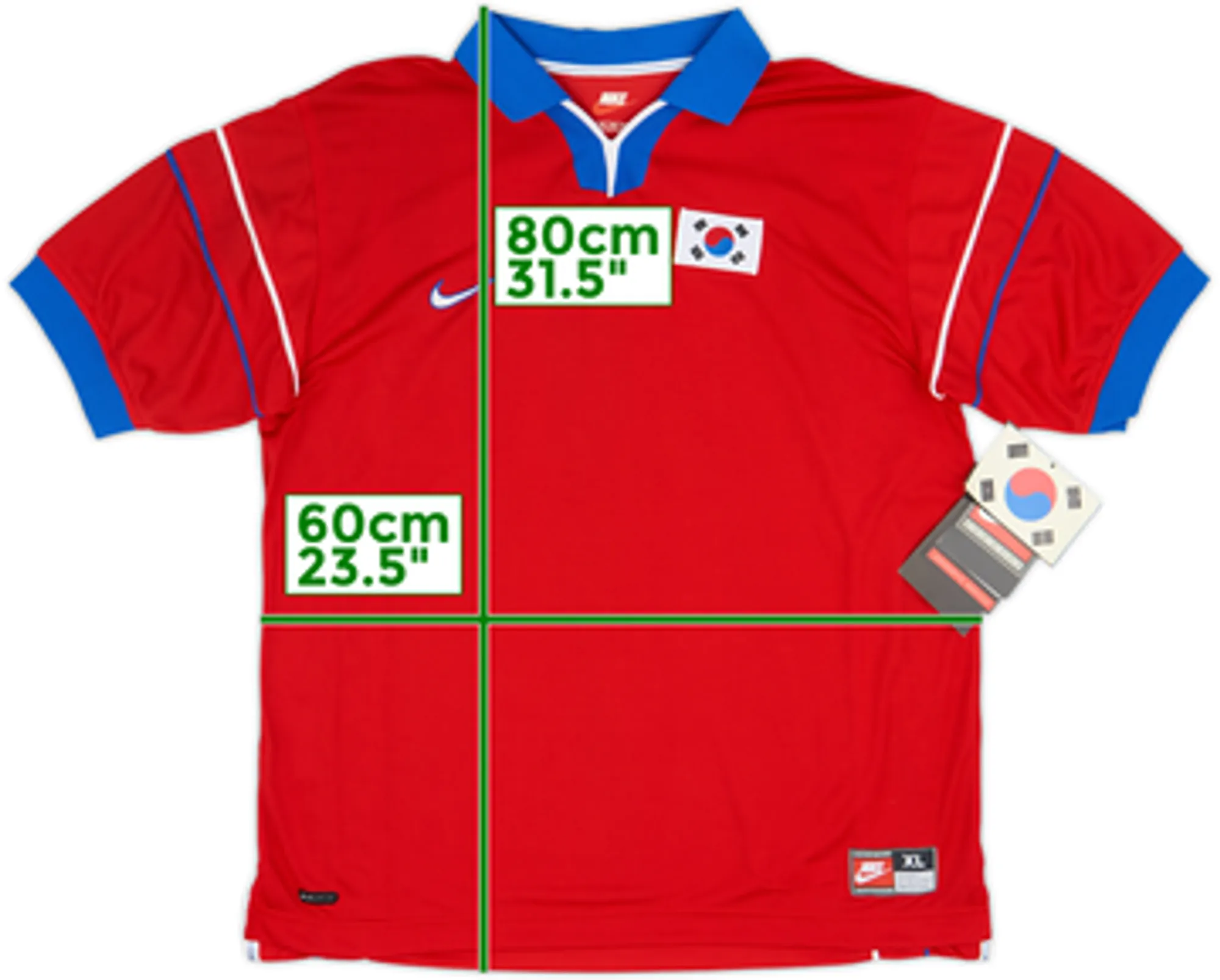 1998-01 South Korea Home Shirt (XL)