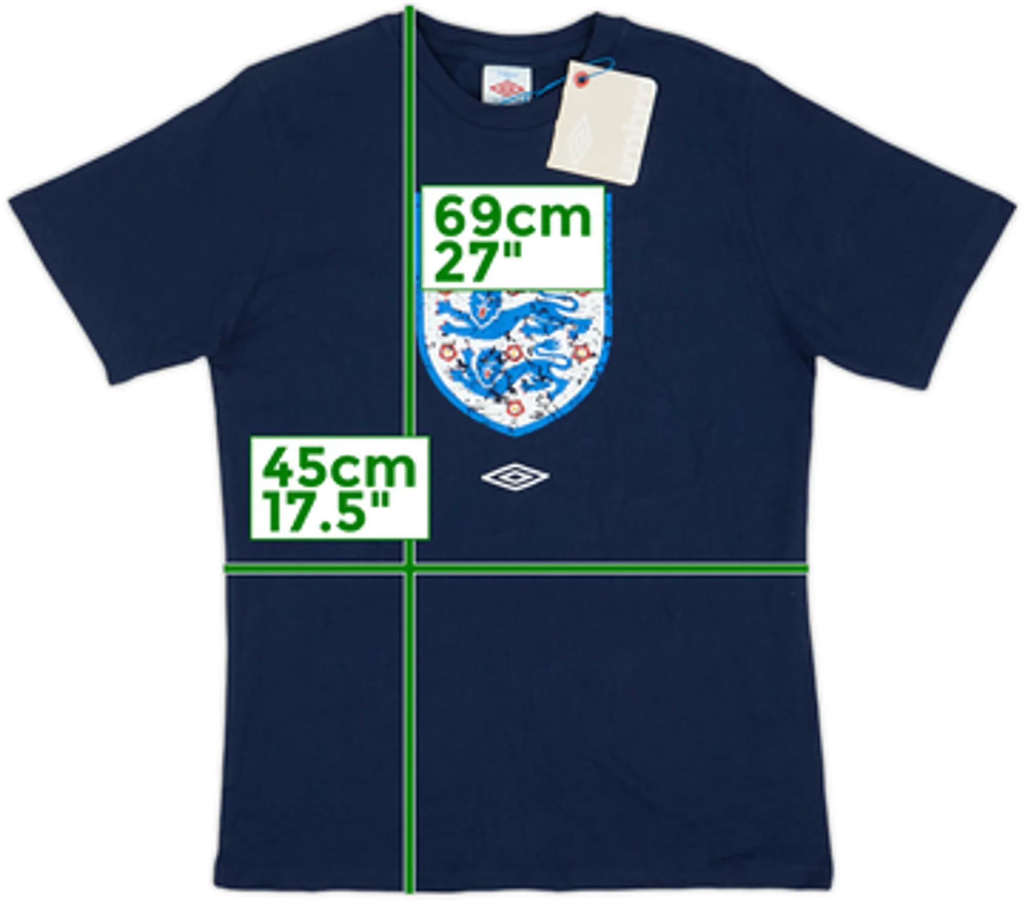 2011-12 England Umbro Graphic Tee (M)