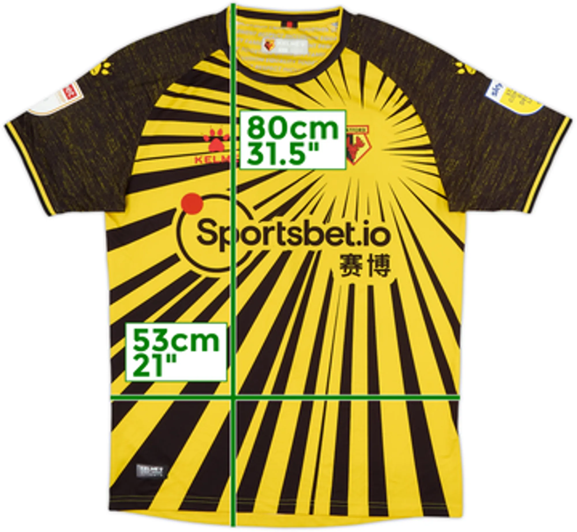 2020-21 Watford Home Shirt - 7/10 - (M)