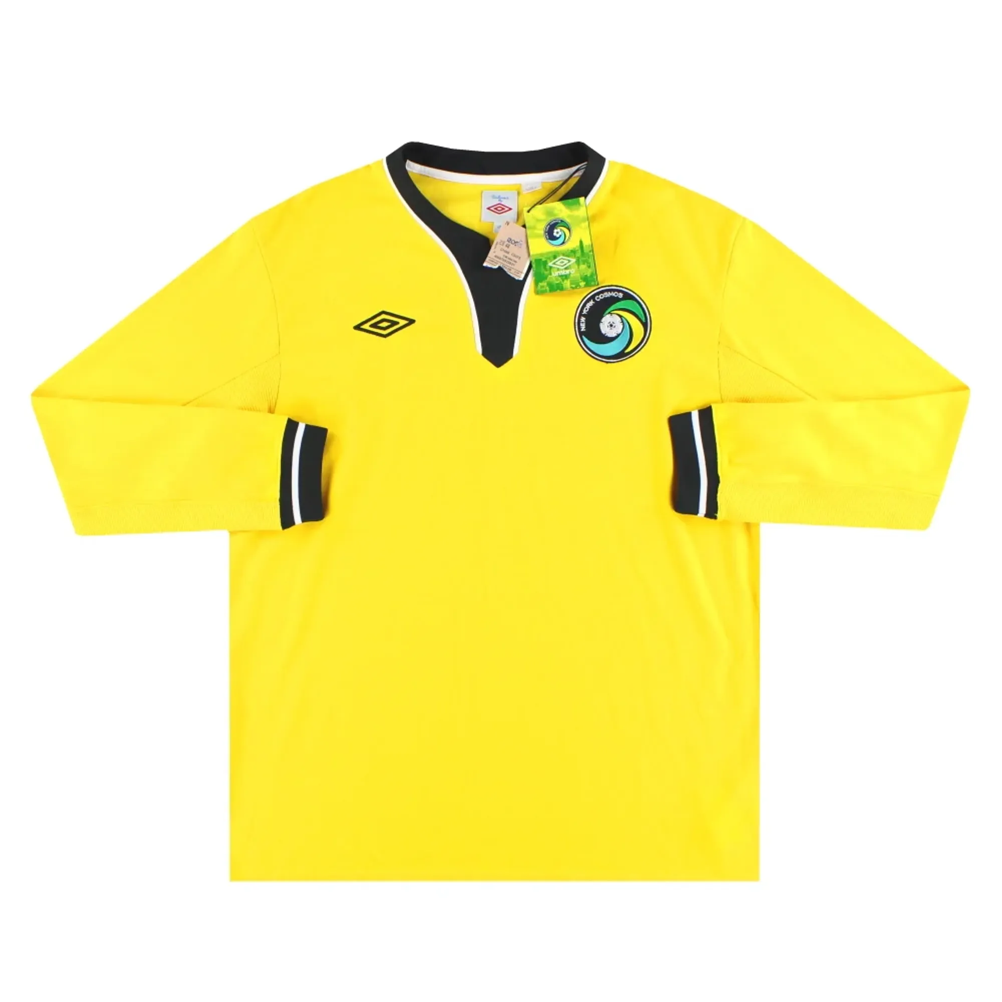 2011-12 New York Cosmos Umbro Goalkeeper Shirt *w/tags* XL - USA Soccer Clubs / w/tags 