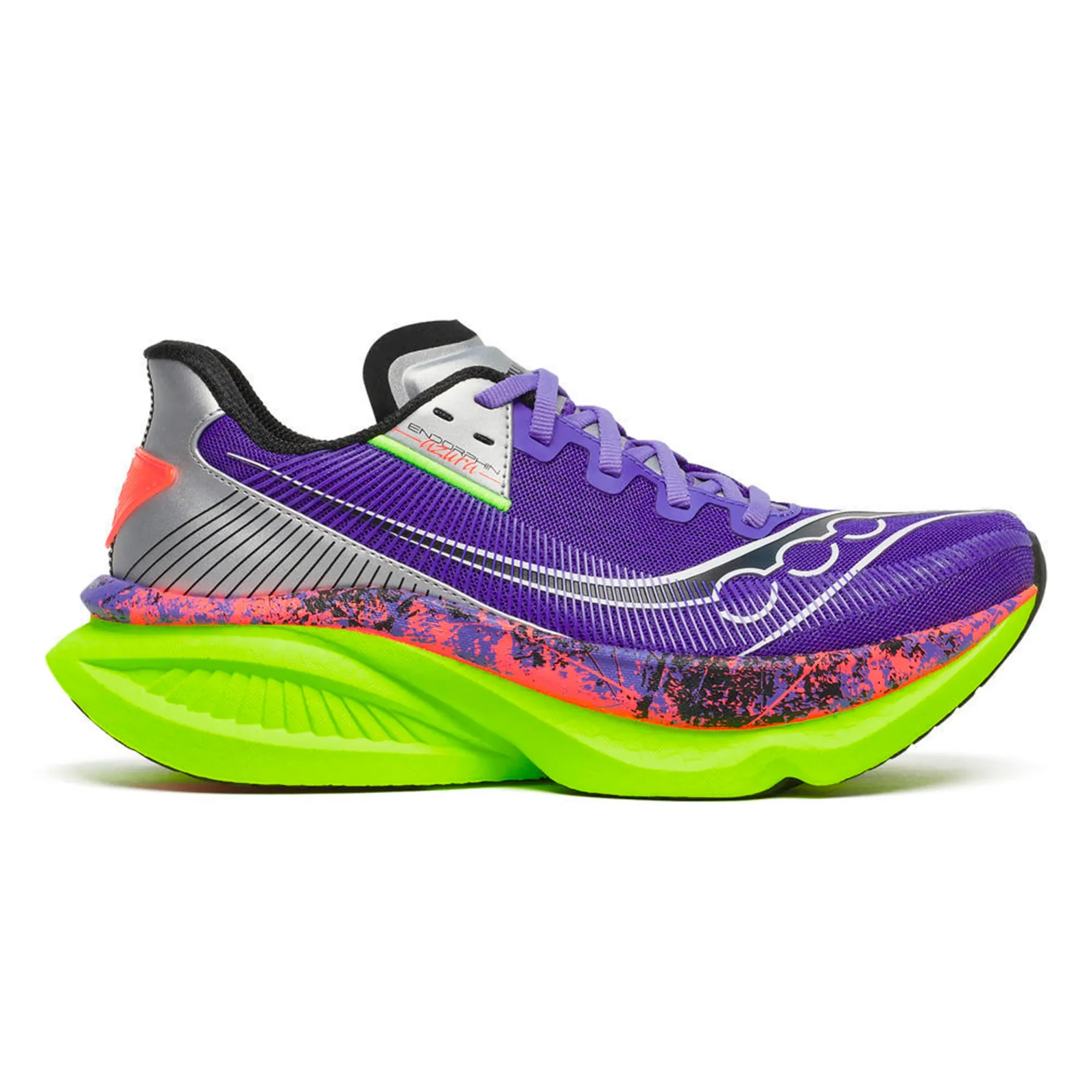 Saucony Endorphin Azura Neutral running shoe Women-violet, neon yellow