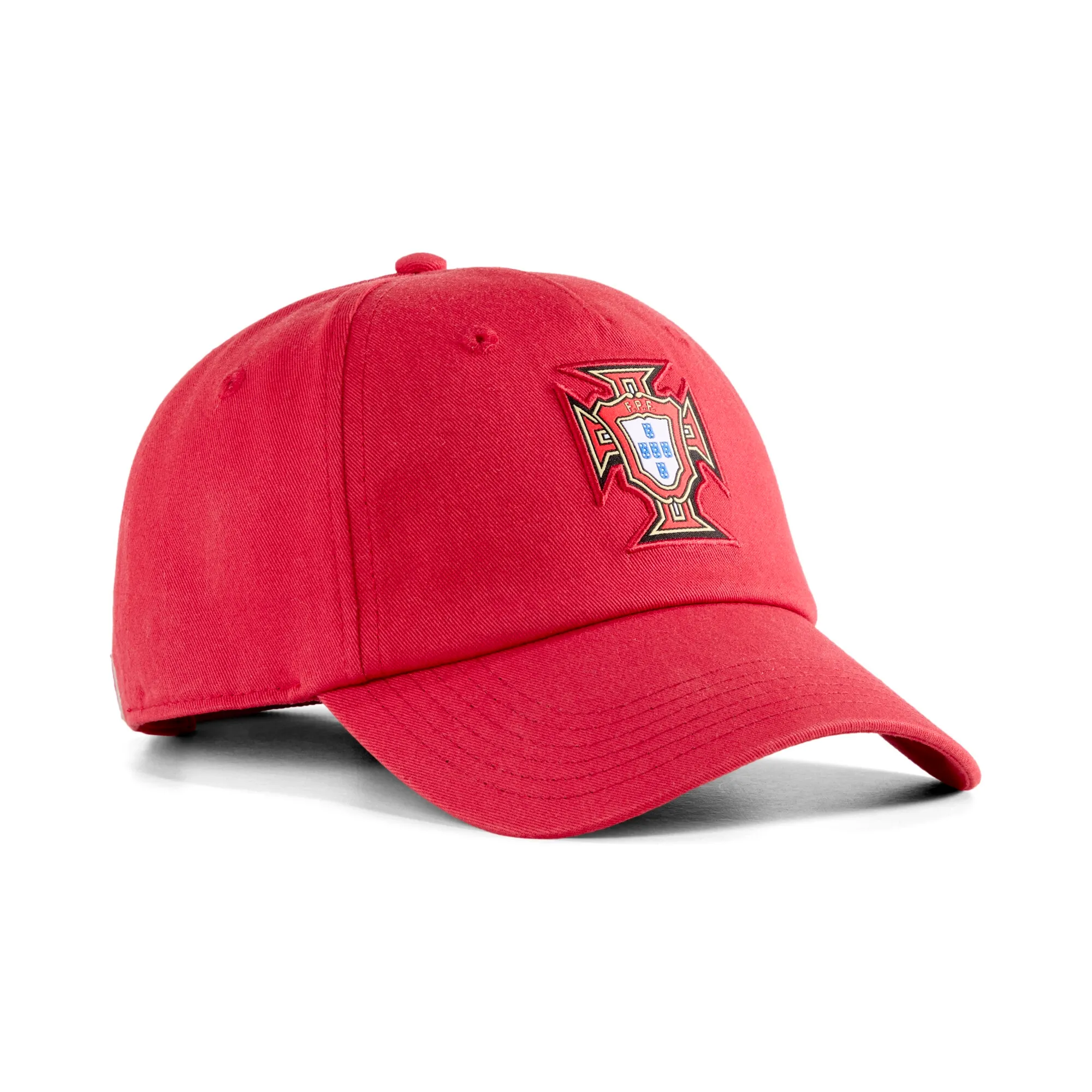 PUMA Portugal ftblEssentials Cap in Red