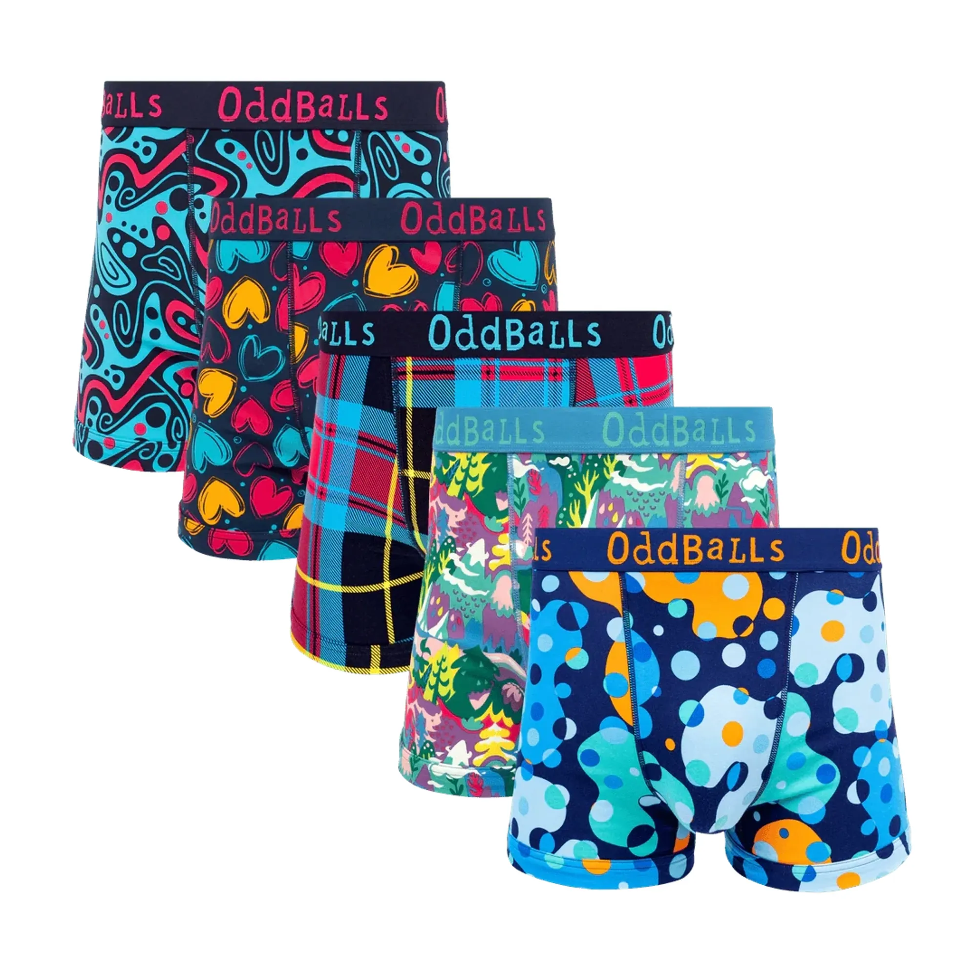 Hello Sunshine Bundle - Mens Boxer Shorts 5 Pack