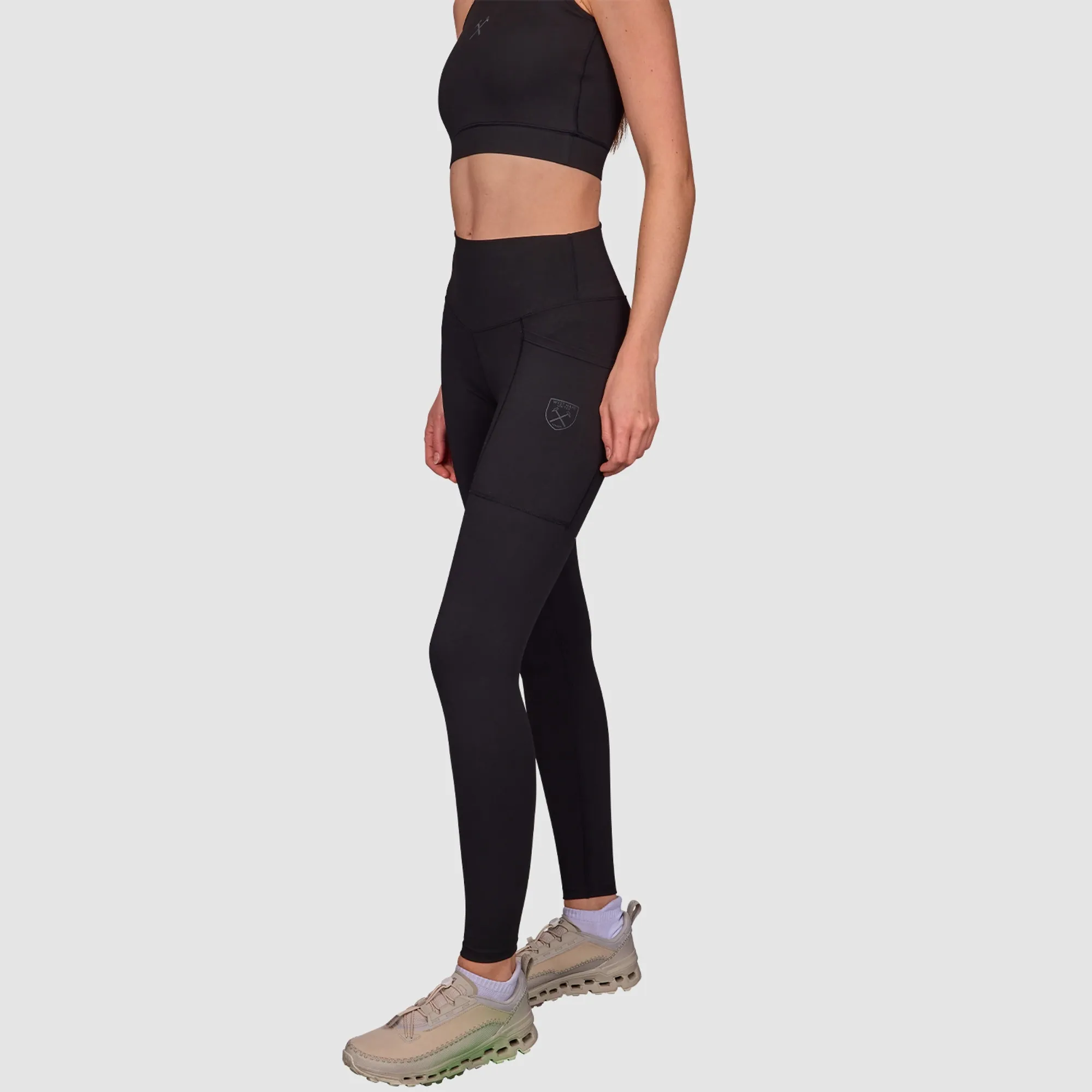 West Ham Womens Activewear Leggings - Black