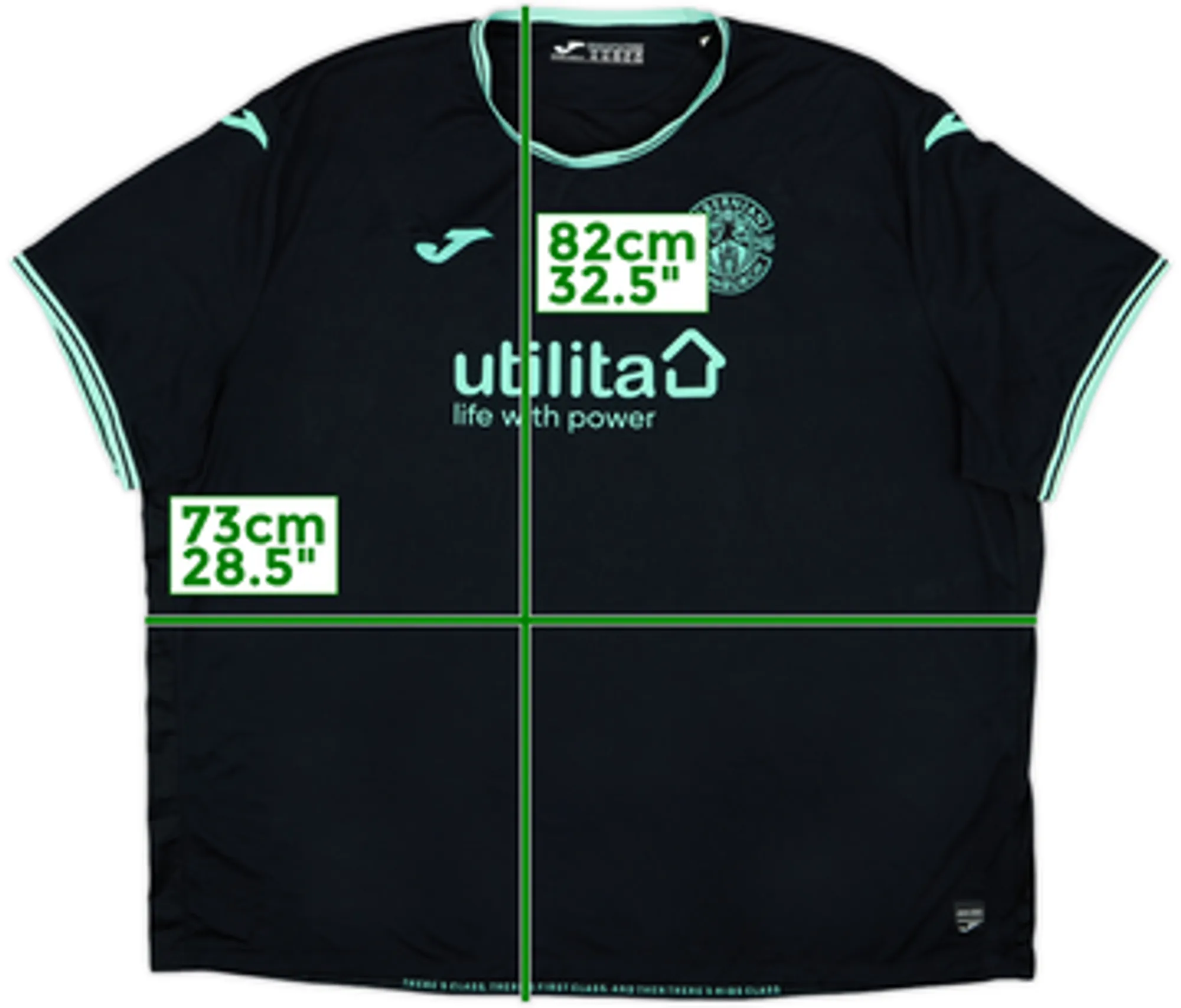 2022-23 Hibernian Third Shirt - 8/10 - (5XL)
