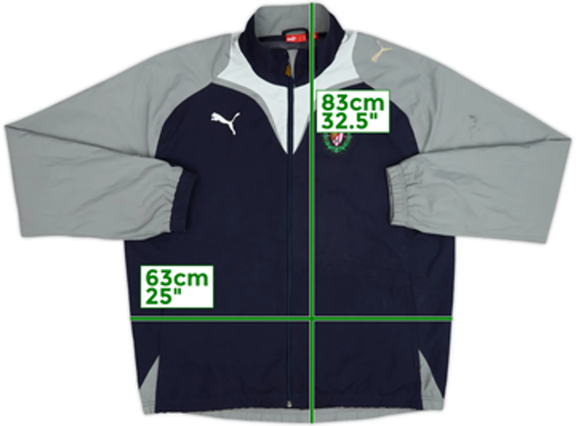 2009-10 Real Valladolid Puma Track Jacket - 6/10 - (XL)