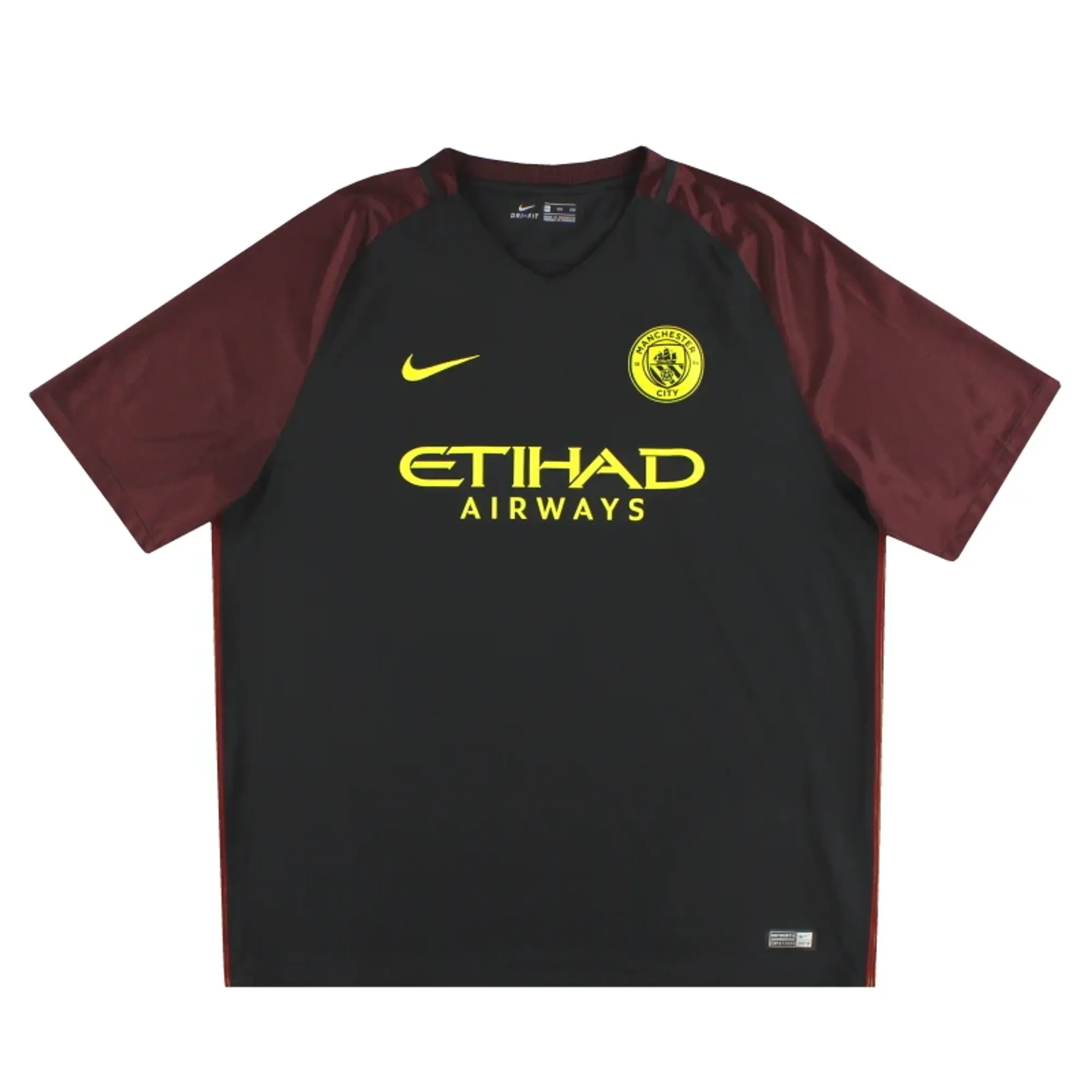 2016-17 Manchester City Nike Away Shirt XL - Manchester City / Excellent 