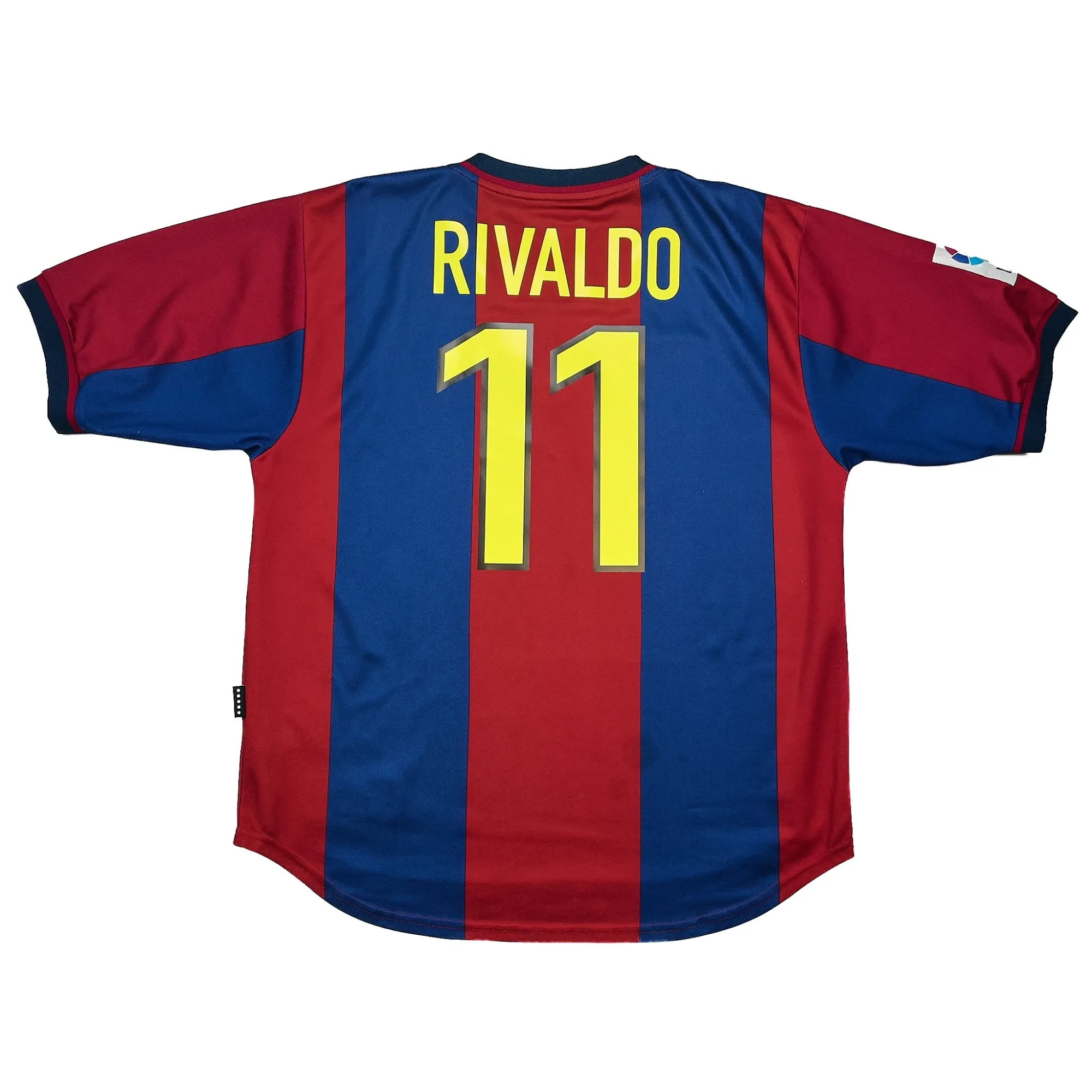 1998/00 Barcelona Rivaldo #11 Home Shirt (L) Nike | Cult Kits