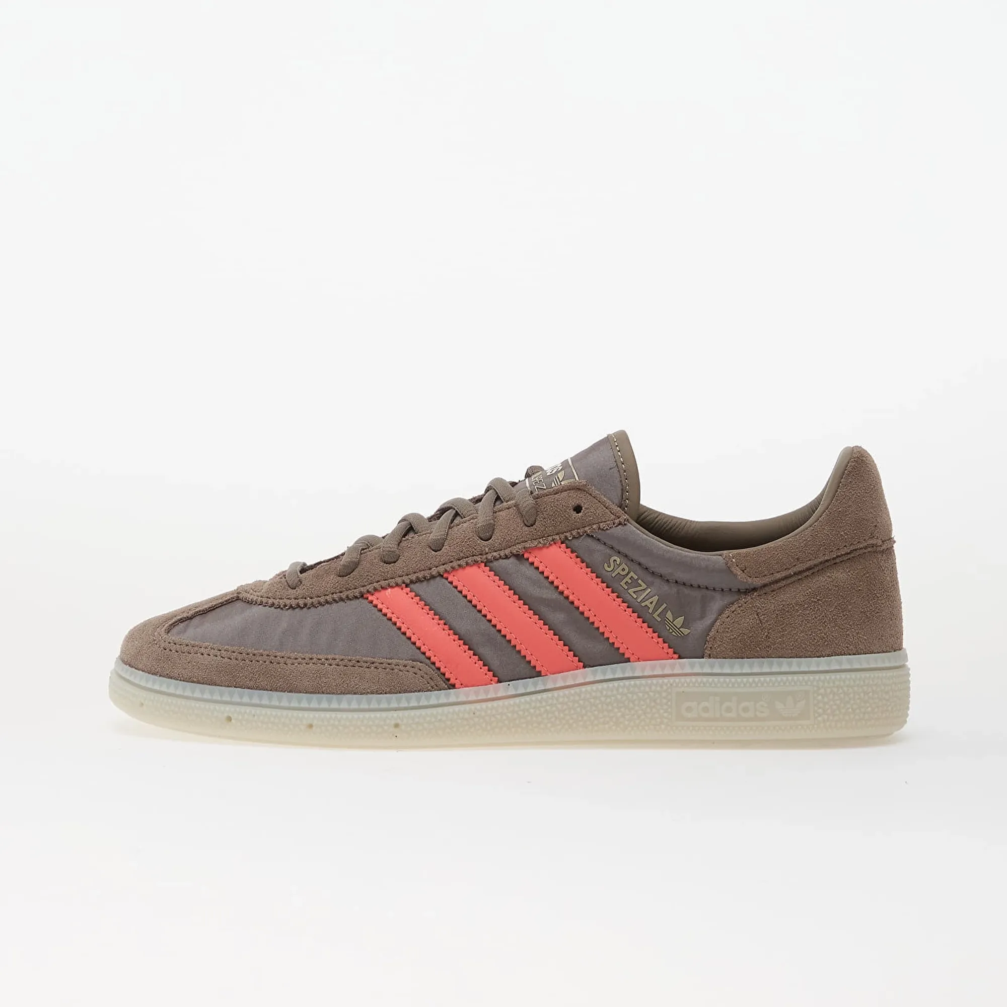 Sneakers Adidas Handball Spezial Simple Brown/ Semi Flash Red/ Aluminium Eur 40 2/3