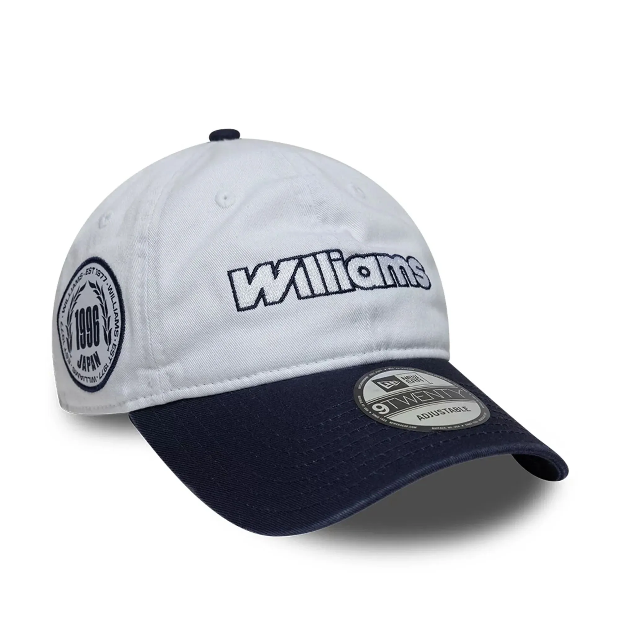 Williams Suzuka Race Special White 9TWENTY Adjustable Cap New Era Cap adult unisex