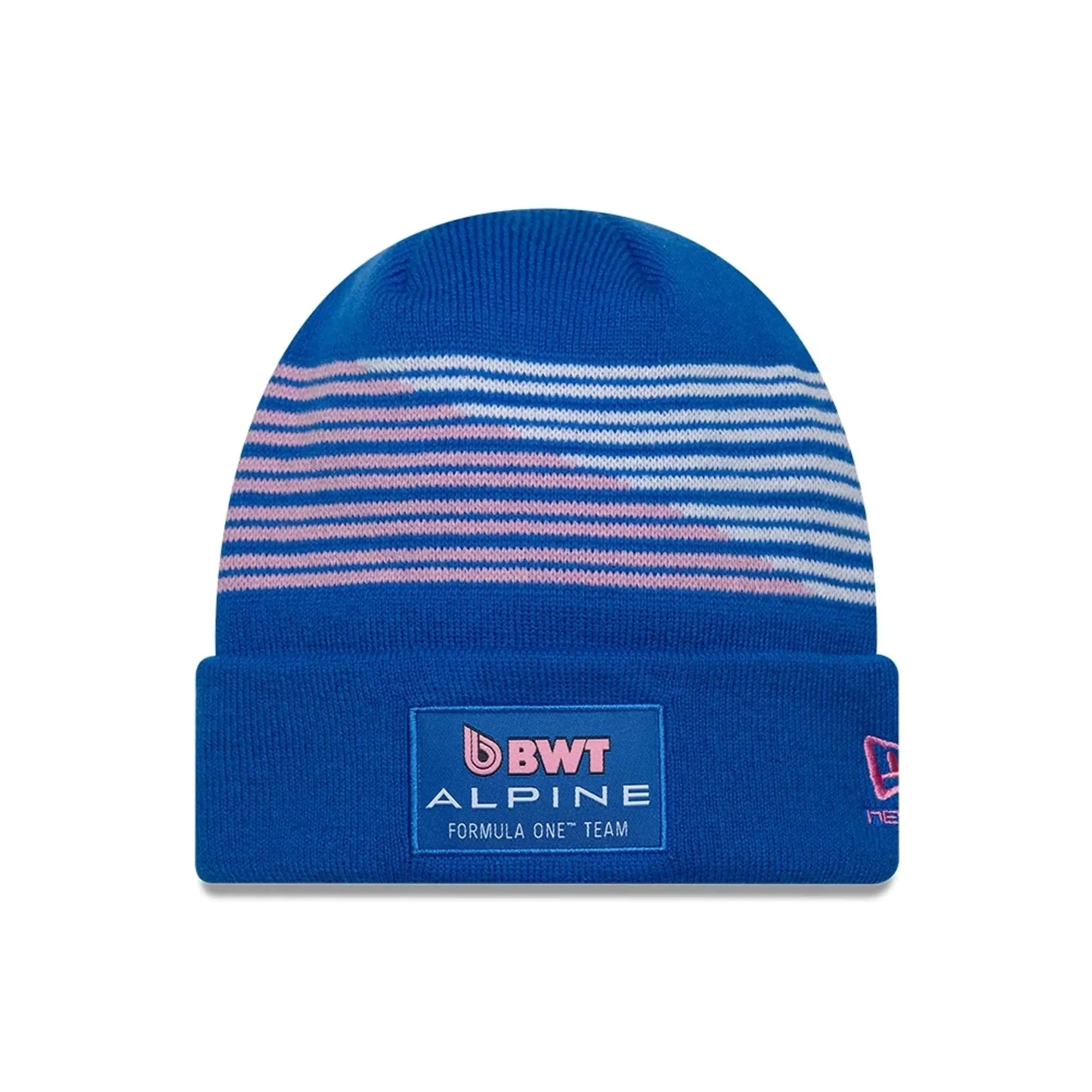 Alpine Racing Blue Cuff Knit Beanie Hat New Era Cap adult unisex