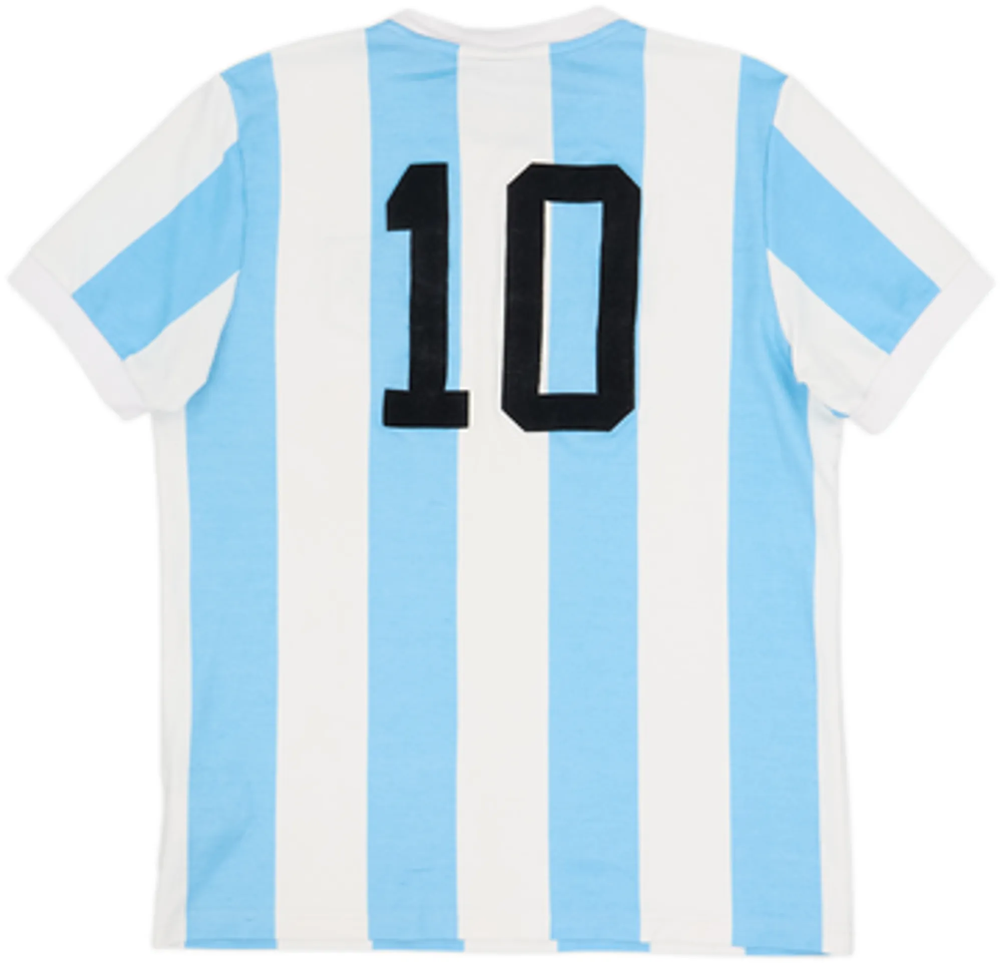 2013 Argentina '1978' adidas Reissue Home Shirt #10 (Kempes) - 6/10 - (L)