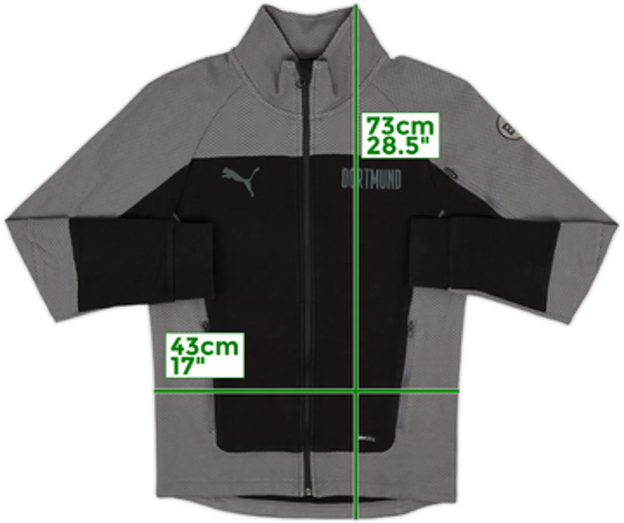 2020-21 Borussia Dortmund Puma Track Jacket - 9/10 - (S)