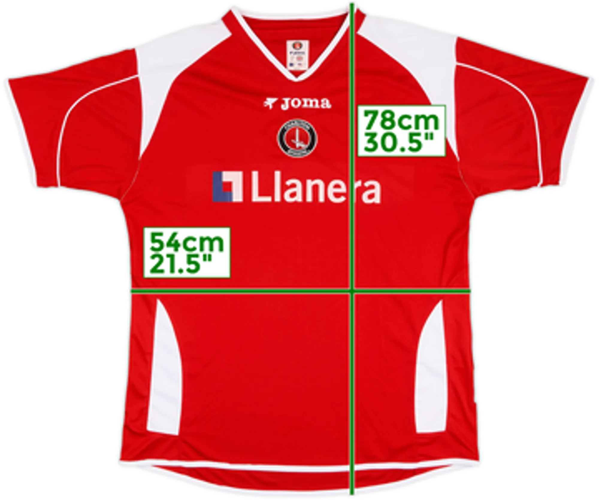 2006-08 Charlton Home Shirt - 8/10 - (M)