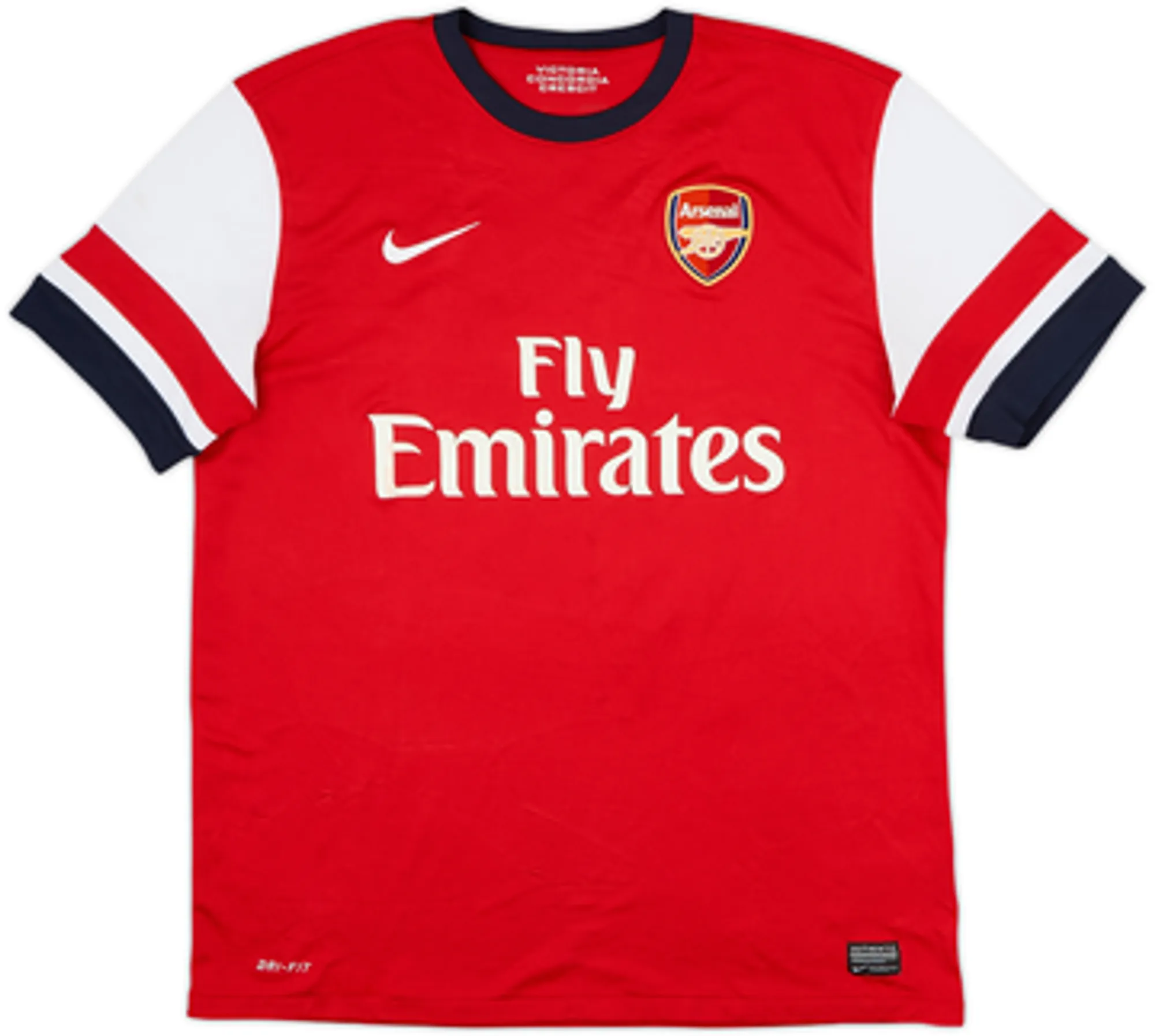 2012-14 Arsenal Home Shirt Song #17 - 4/10 - (L)