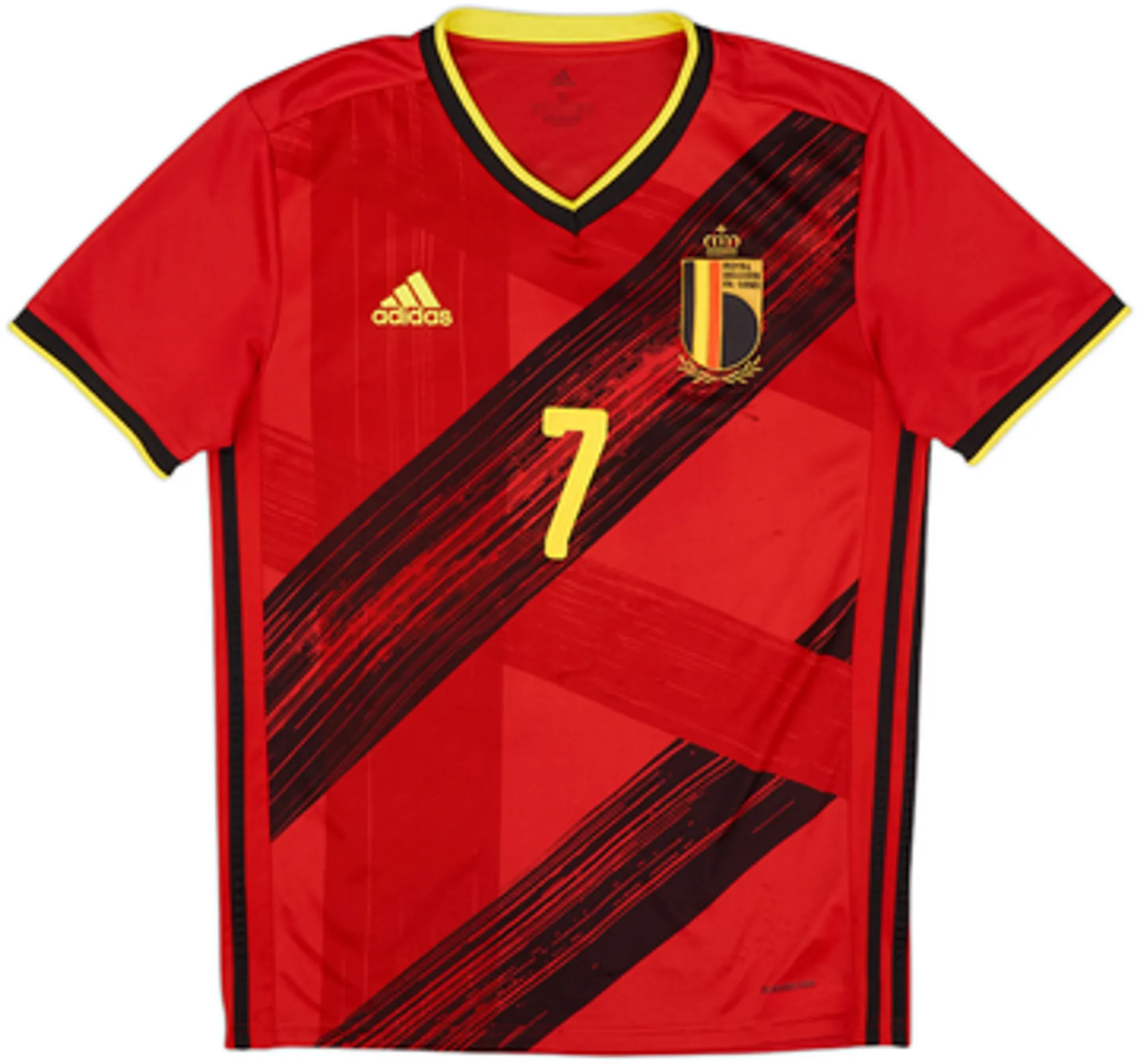 2020-21 Belgium Home Shirt De Bruyne #7 - 7/10 - (S)