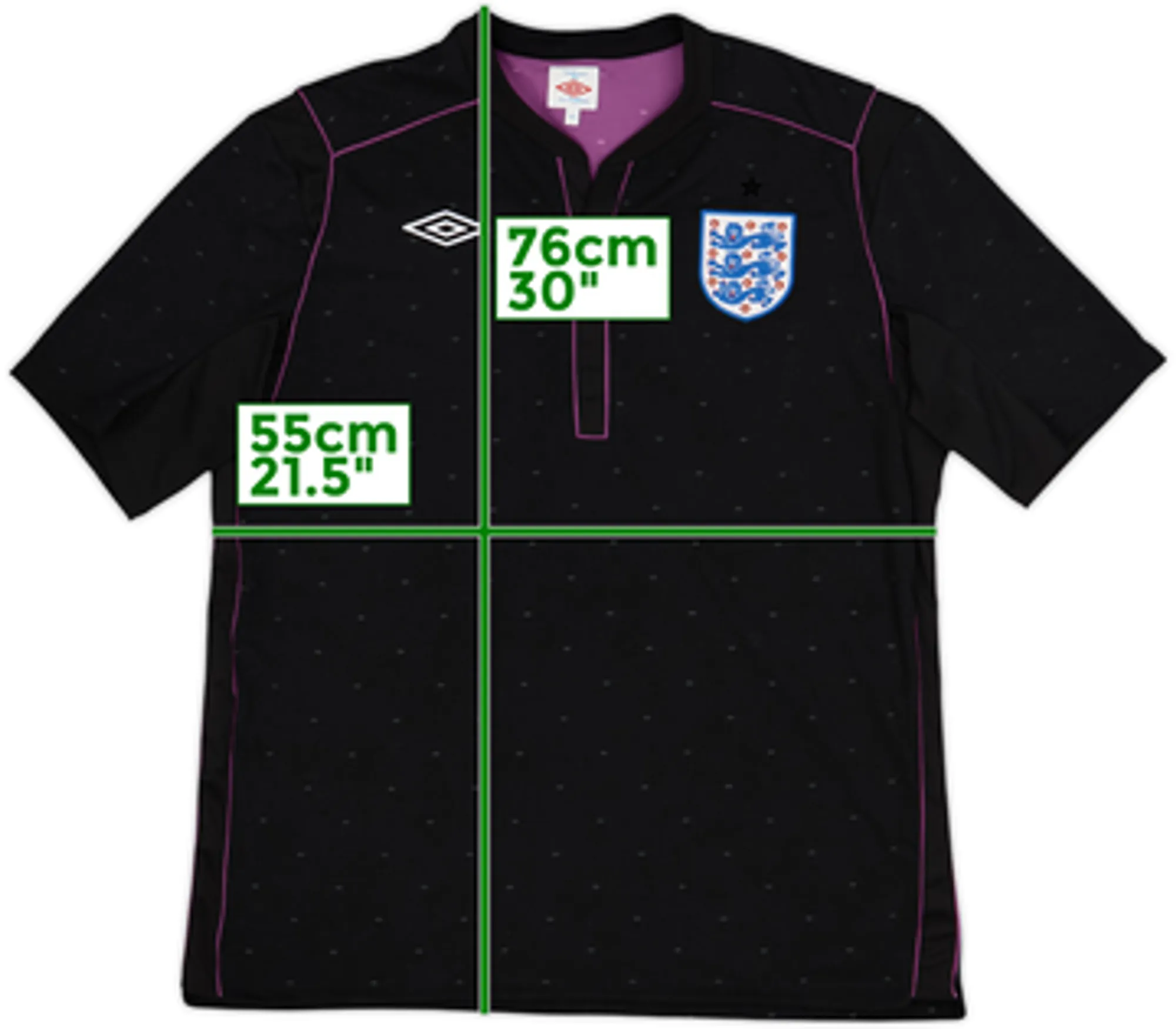 2010-11 England GK S/S Shirt - 8/10 - (L)