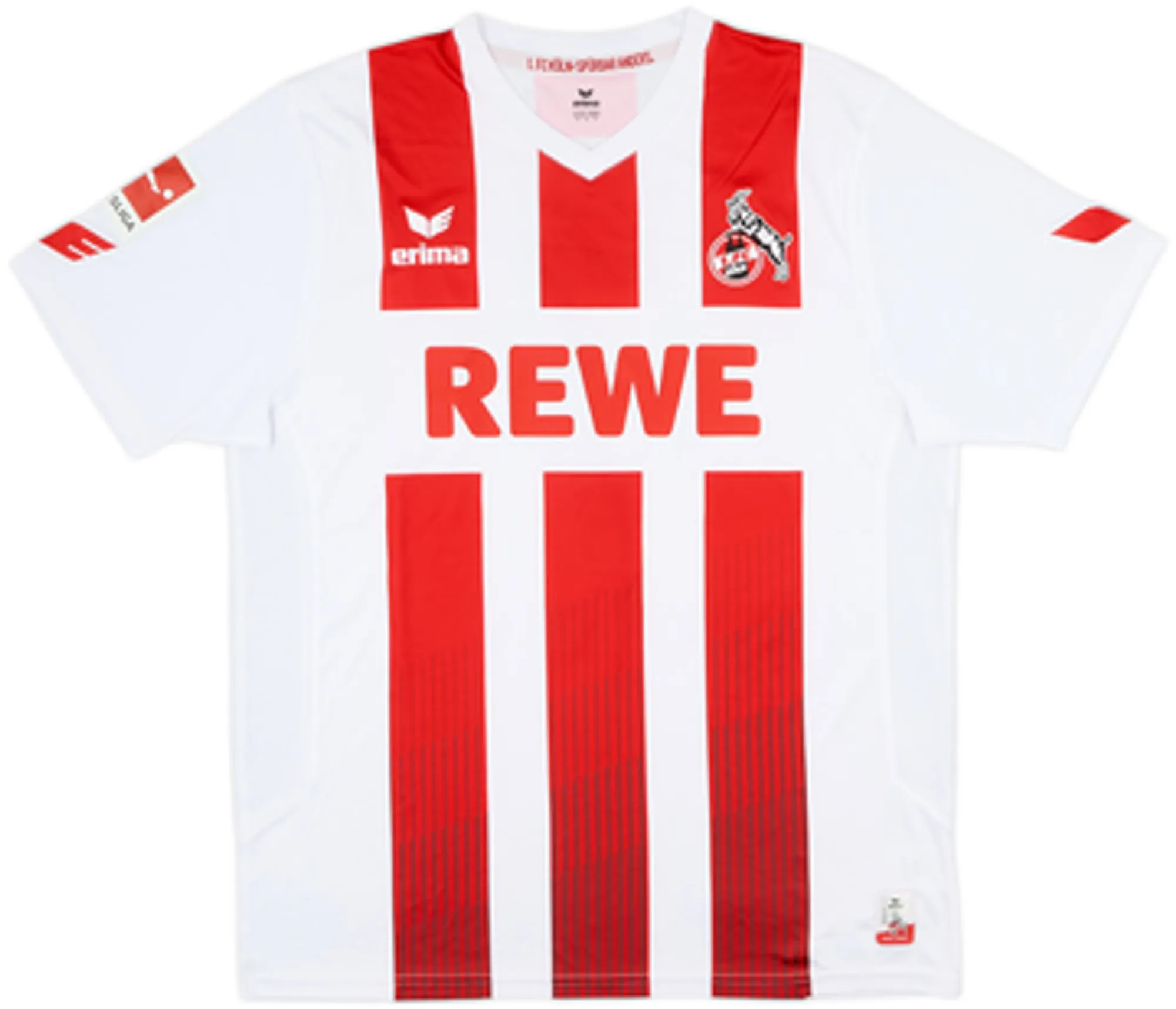 2017-18 FC Koln Home Shirt Risse #7 - 8/10 - (XL)