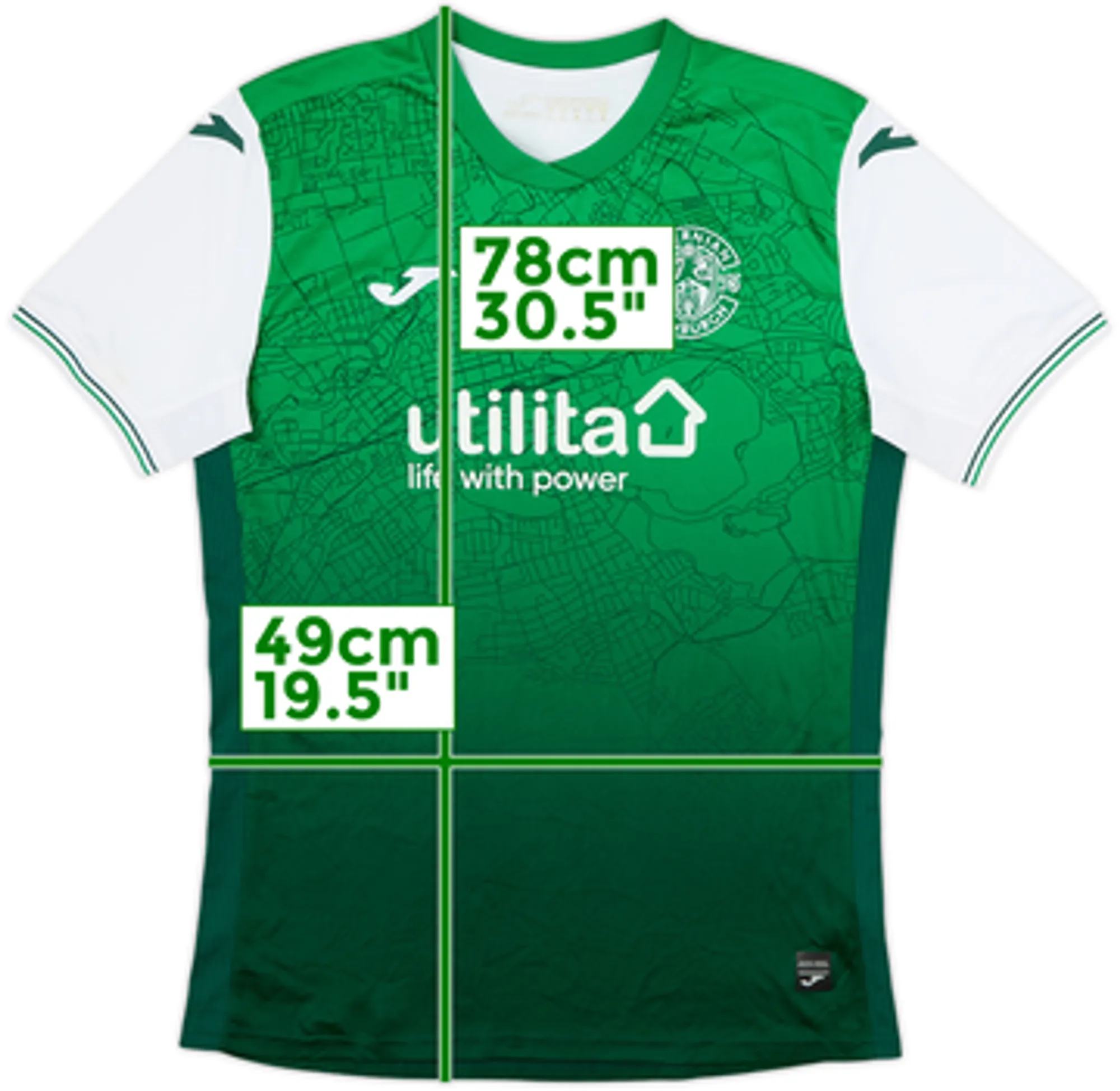 2021-22 Hibernian Home Shirt - 8/10 - (L)