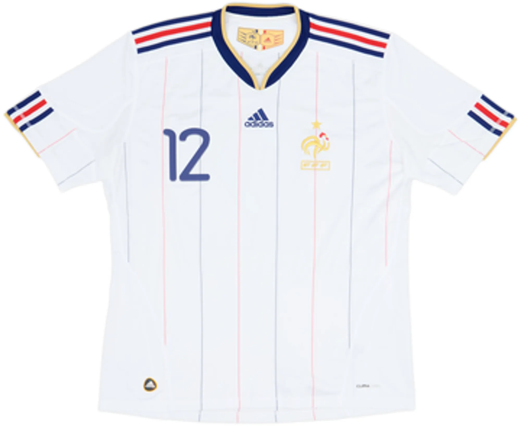 2009-10 France Away Shirt Henry #12EM