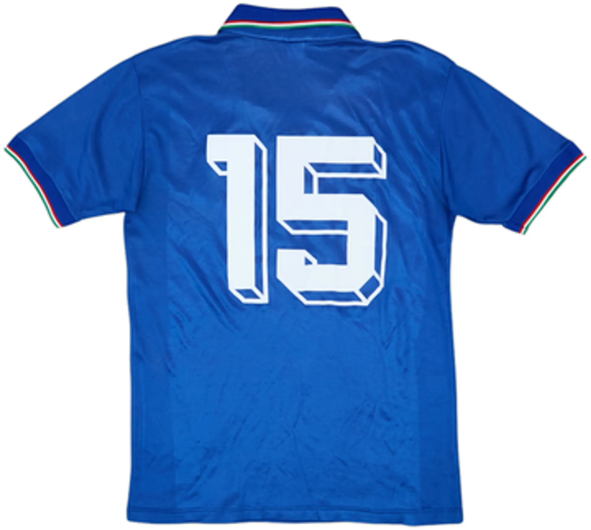 1986-91 Italy Home Shirt #15 (Baggio) #15 - 7/10 - (L)