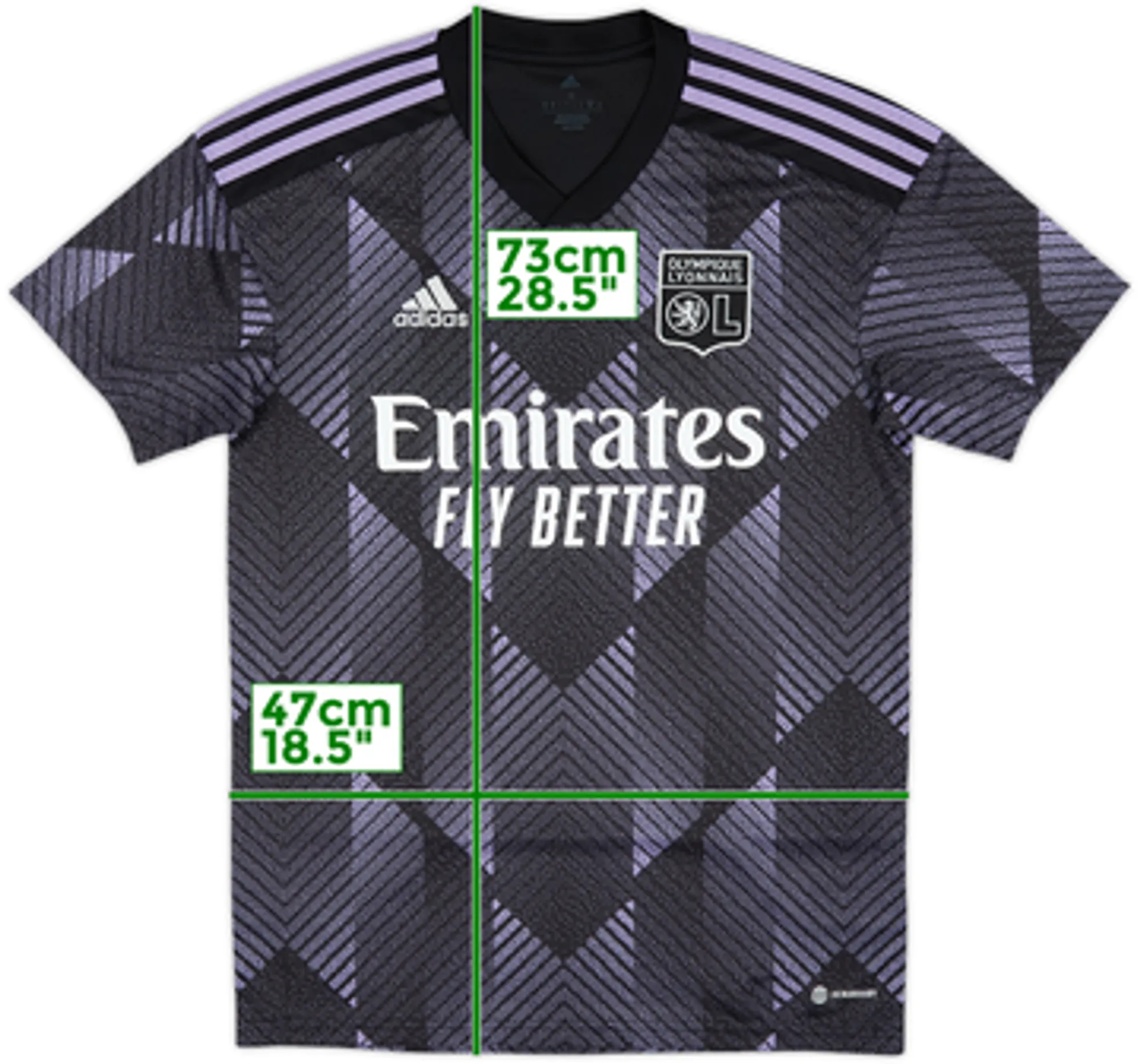 2022-23 Lyon Third Shirt - 10/10 - (S)