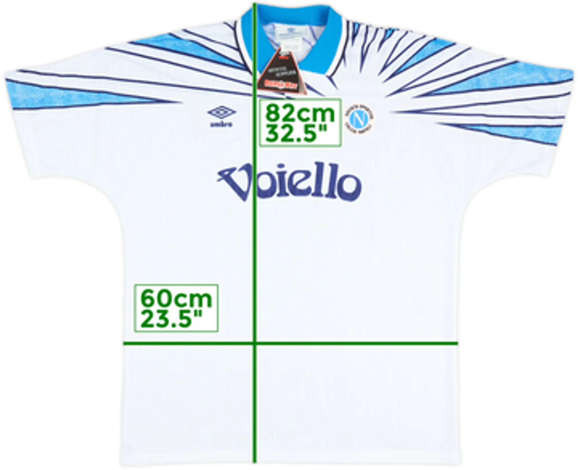 1991-93 Napoli Away Shirt (XL)