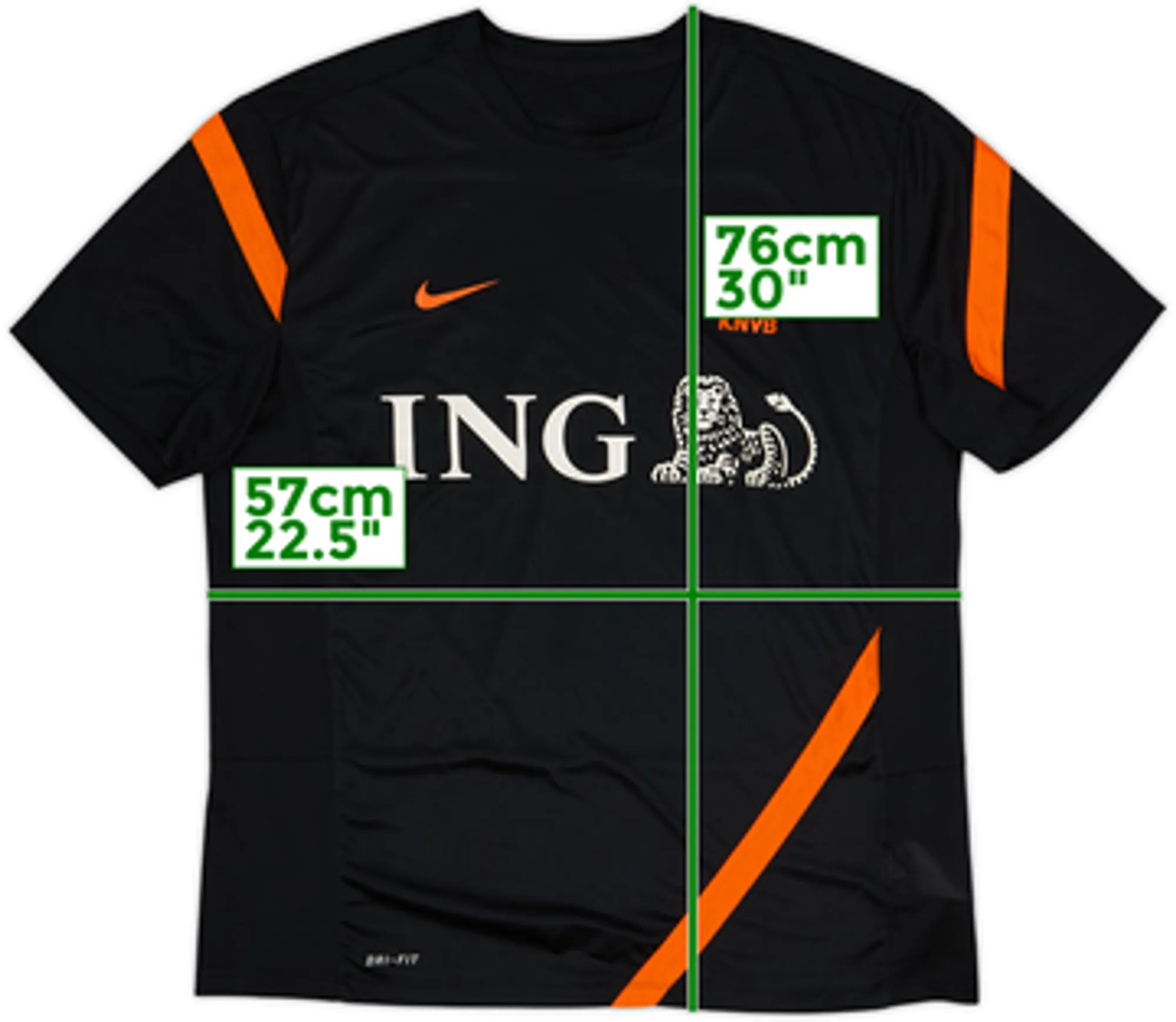 2012-13 Netherlands Nike Training Shirt - 8/10 - (XL)