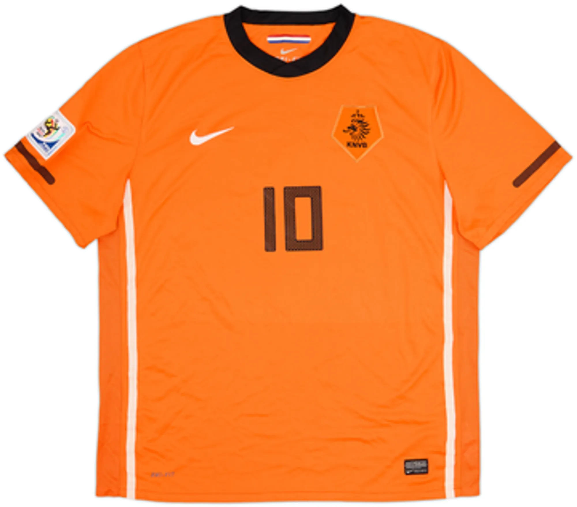 2010-11 Netherlands Home Shirt Sneijder #10 - 8/10 - (XL)