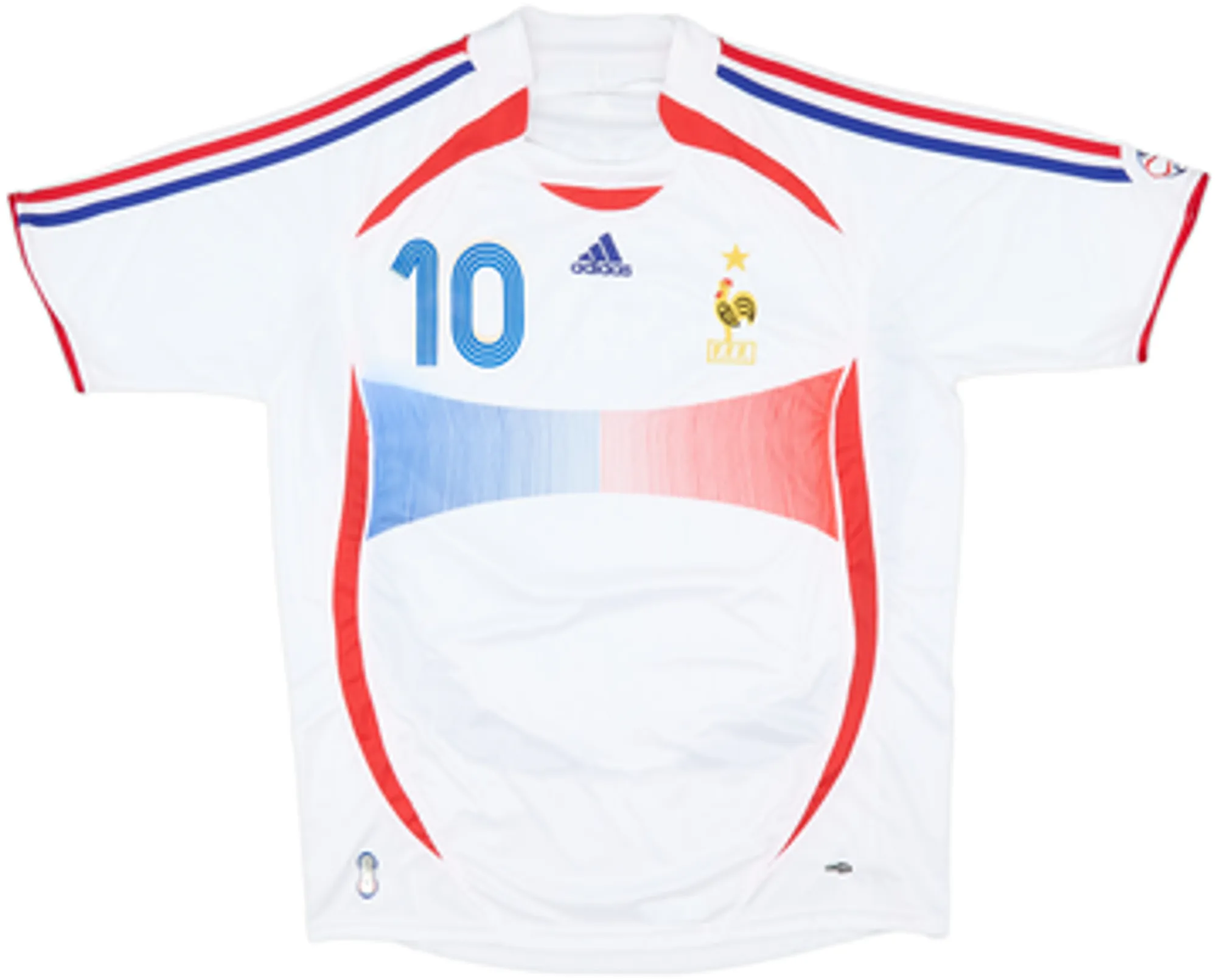 2006 France Away Shirt Zidane #10 - 6/10 - (XL)