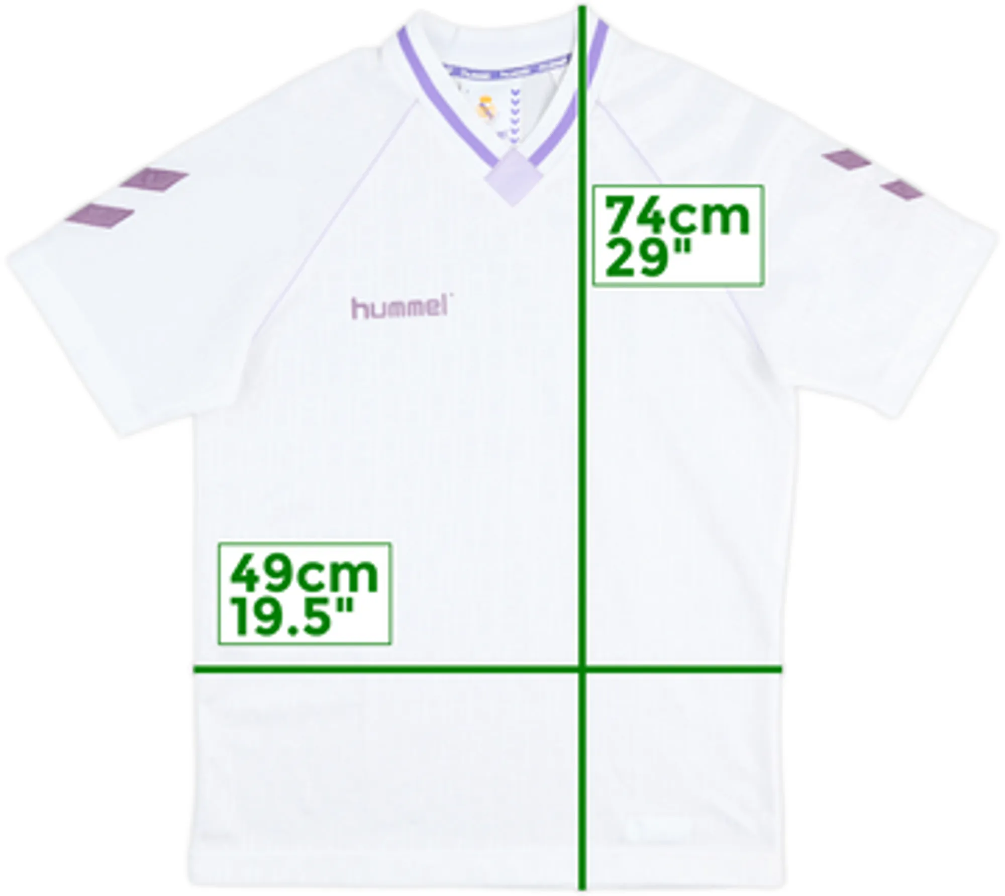 1990-91 Hummel Template Shirt (Real Madrid) - 10/10 - (S)