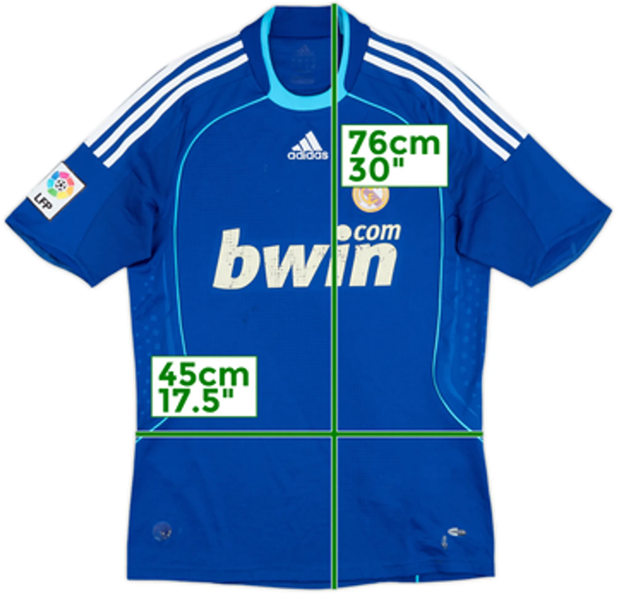 2008-09 Real Madrid Away Shirt - 5/10 - (S)