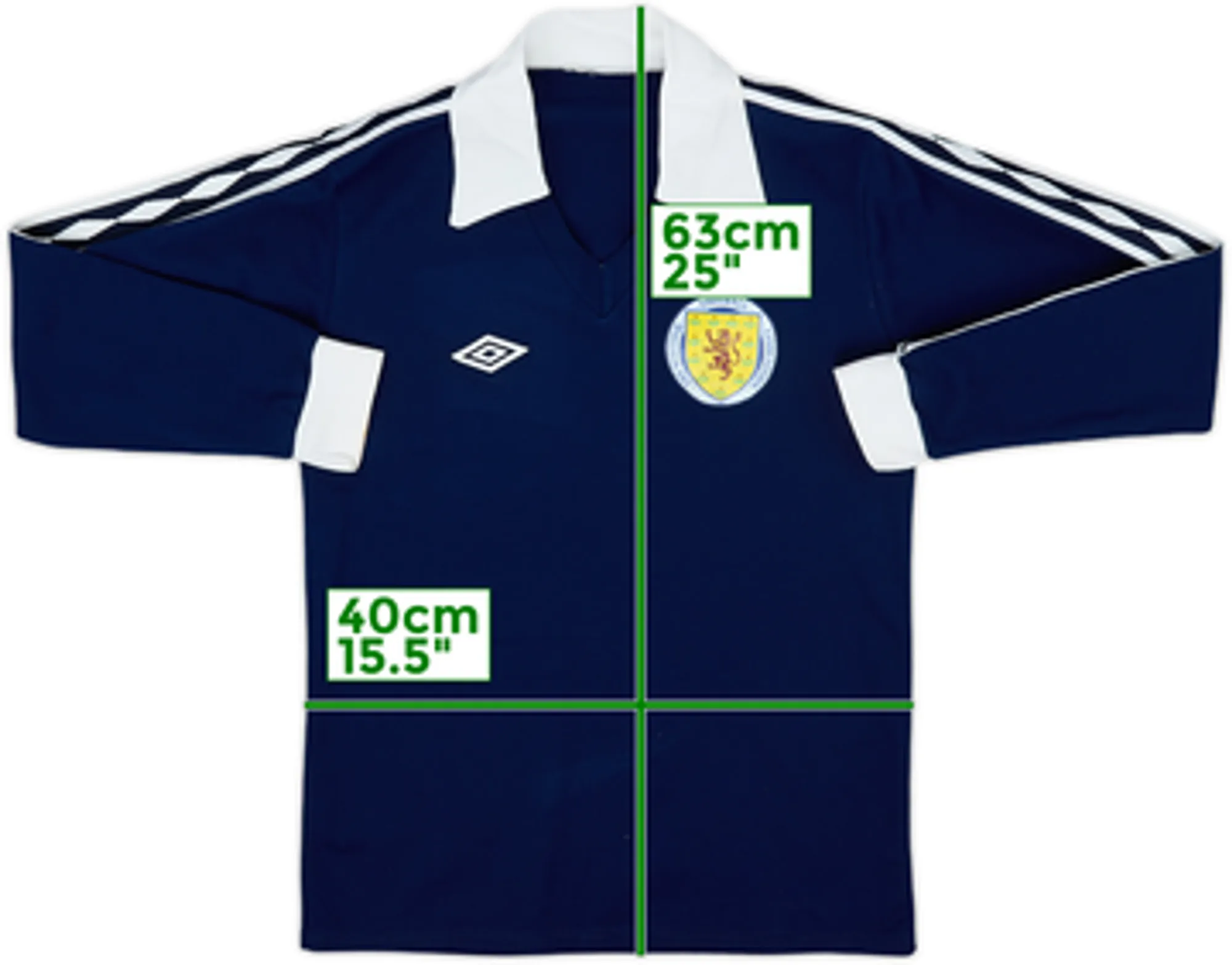 1980-82 Scotland Home L/S Shirt - 8/10 - (S)