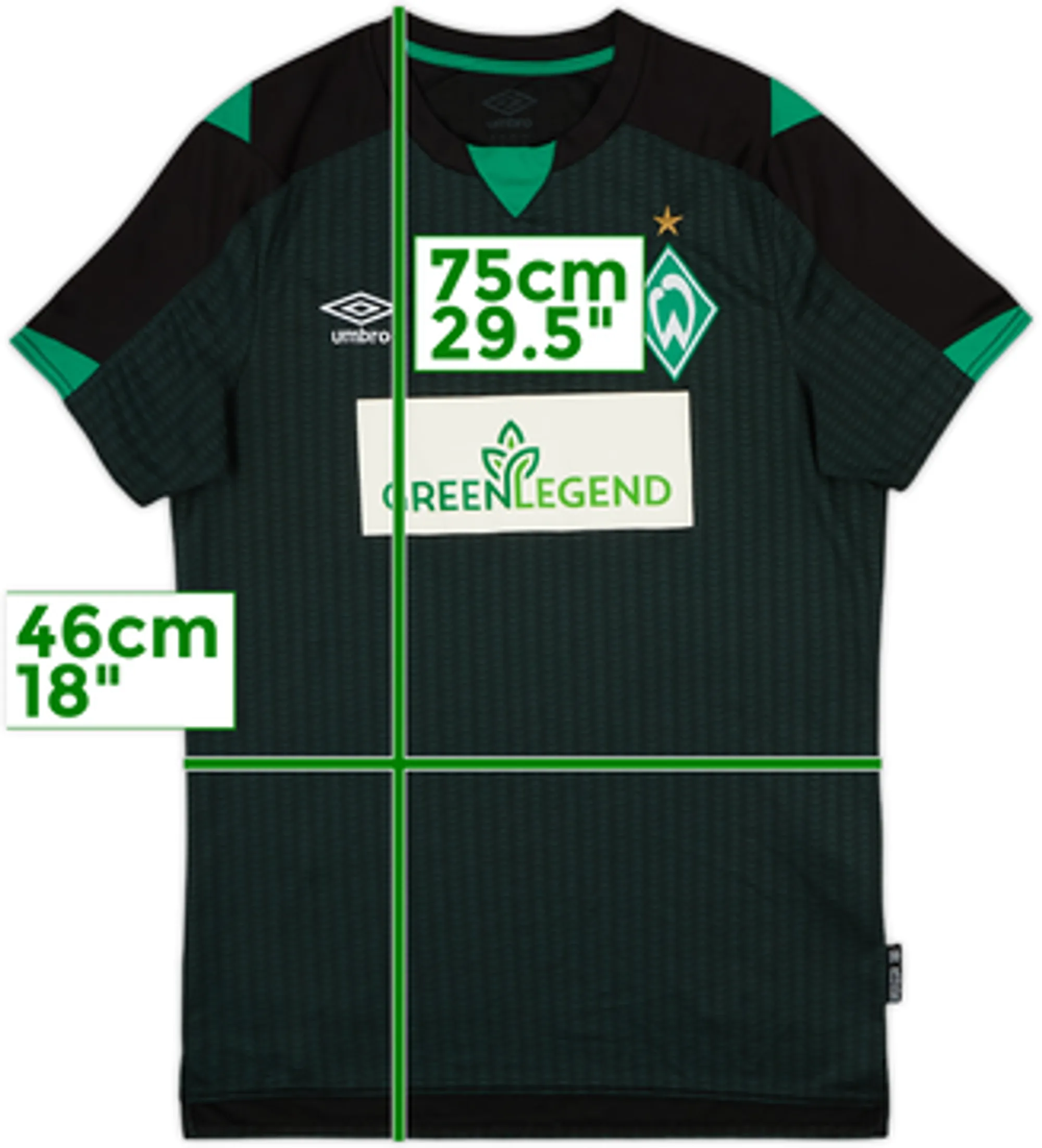2021-22 Werder Bremen Third Shirt - 6/10 - (M)