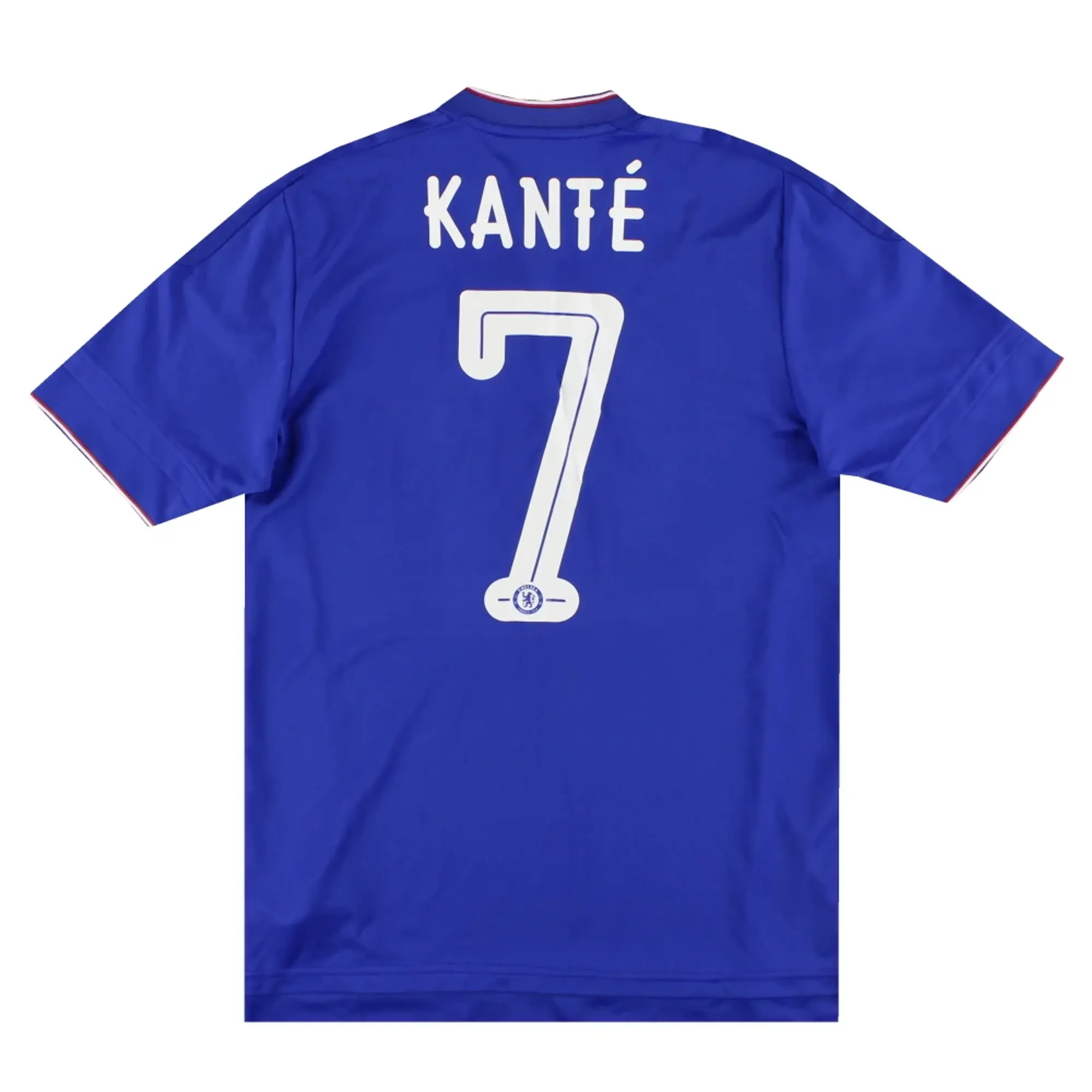 2015-16 Chelsea adidas Home Shirt Kante #7 S - Chelsea / Excellent 