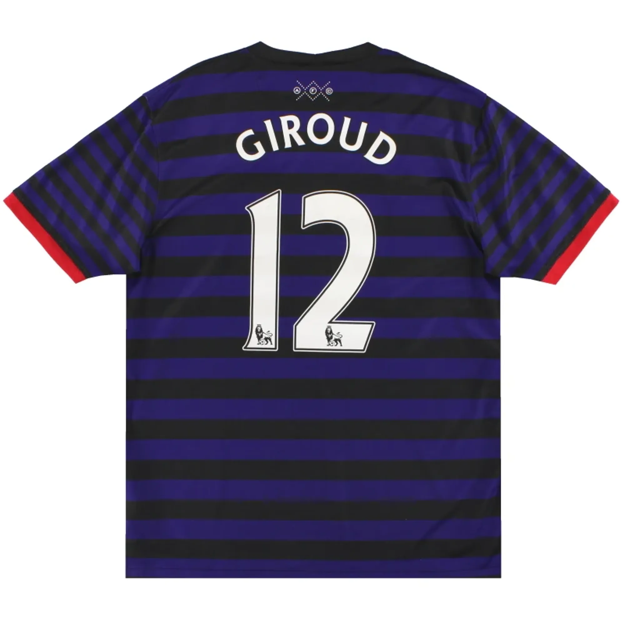 2012-13 Arsenal Nike Away Shirt Giroud #12 L - Arsenal / Excellent 