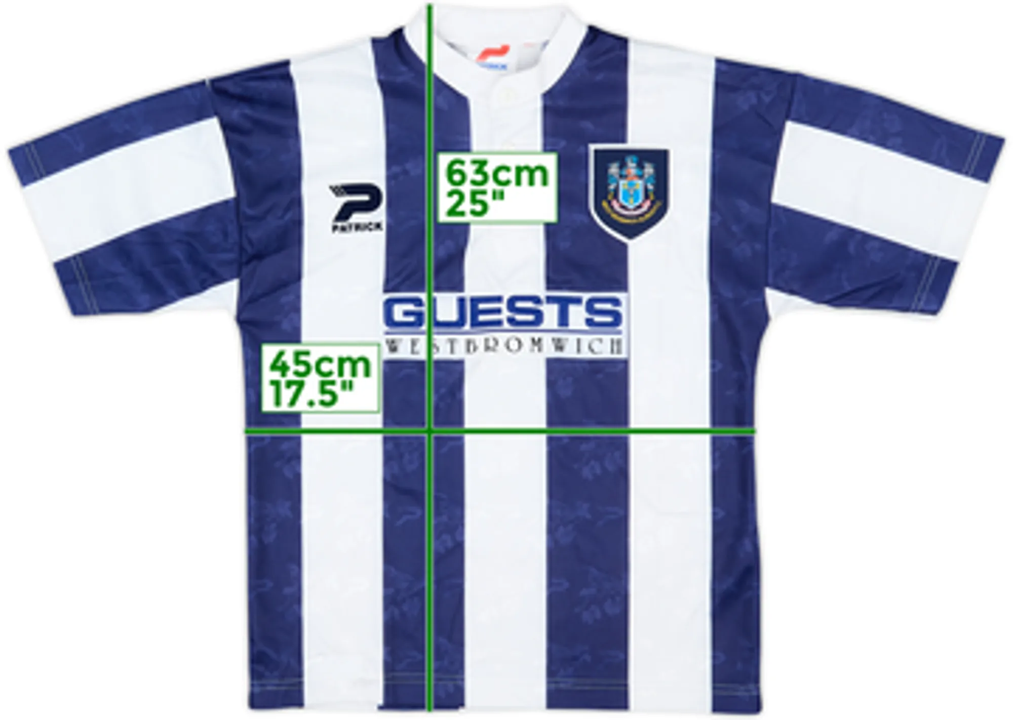 1996-97 West Brom Home Shirt - 10/10 - (M.Boys)