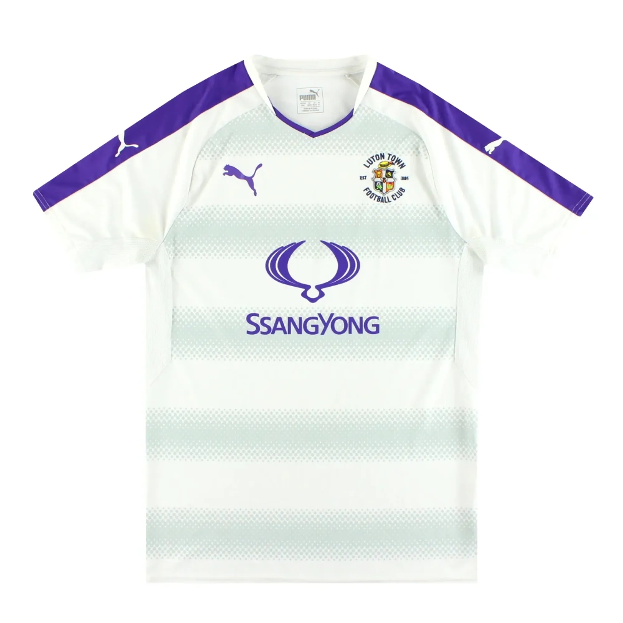 2017-18 Luton Town Puma Third Shirt M - Luton Town / Excellent 