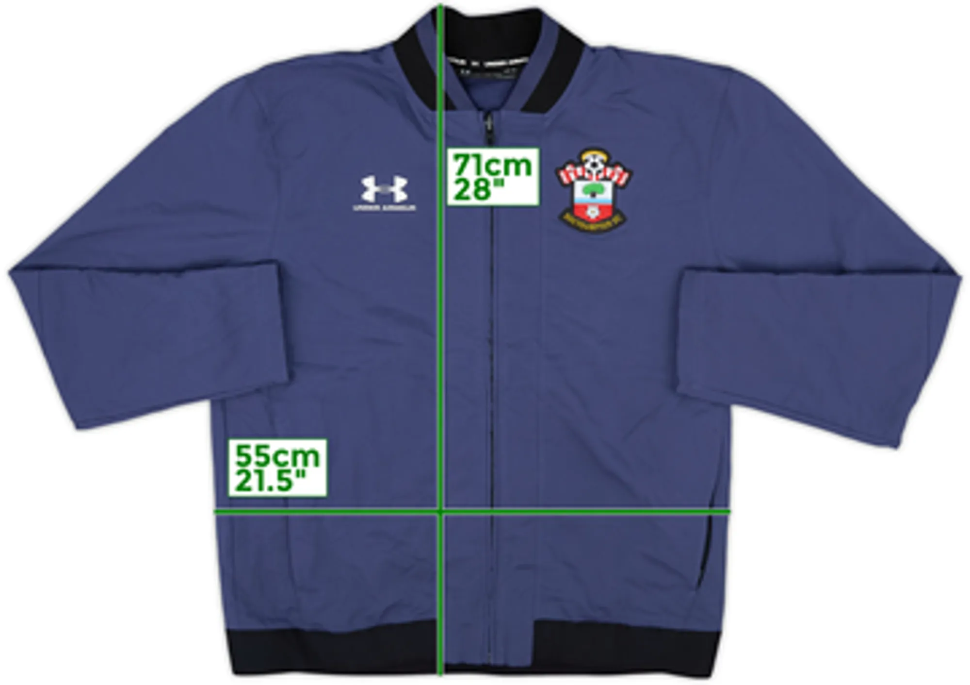 2020-21 Southampton Under Armour Track Jacket - 8/10 - (L)