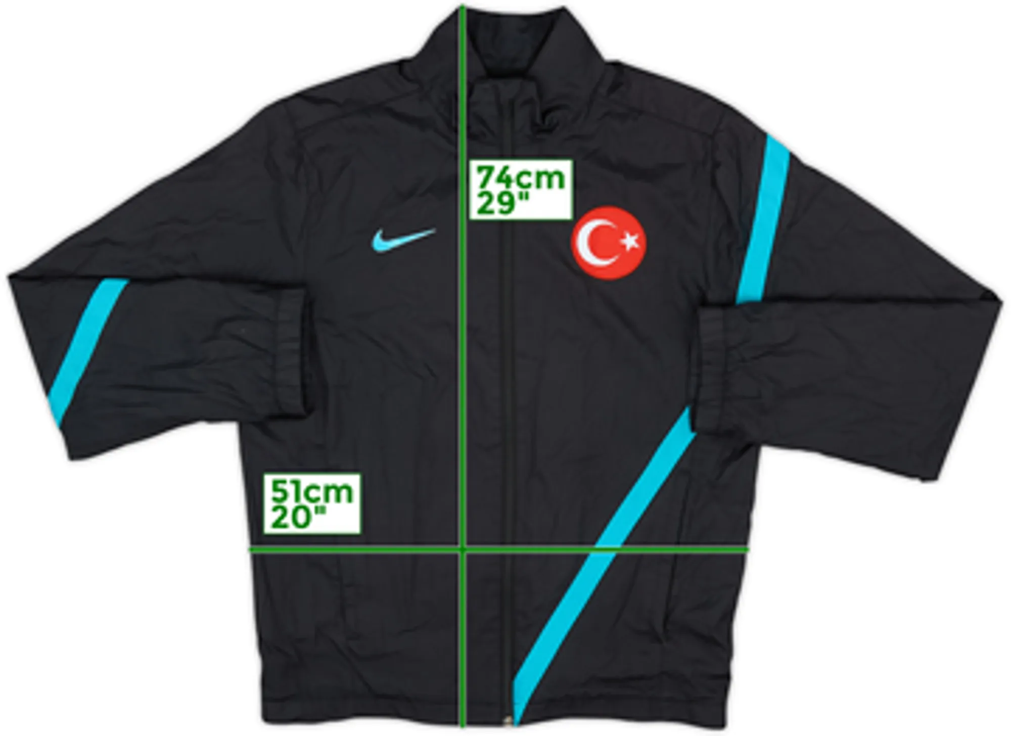2012-13 Turkey Nike Track Jacket - 7/10 - (S)