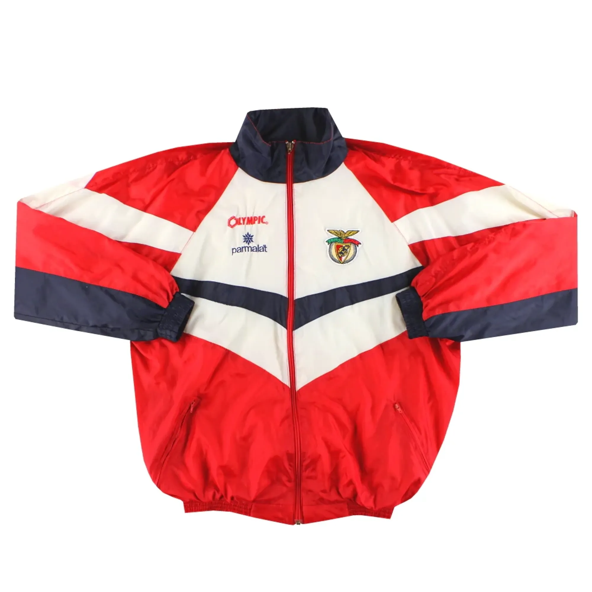 1996-97 Benfica Track Jacket L - Benfica / Excellent 