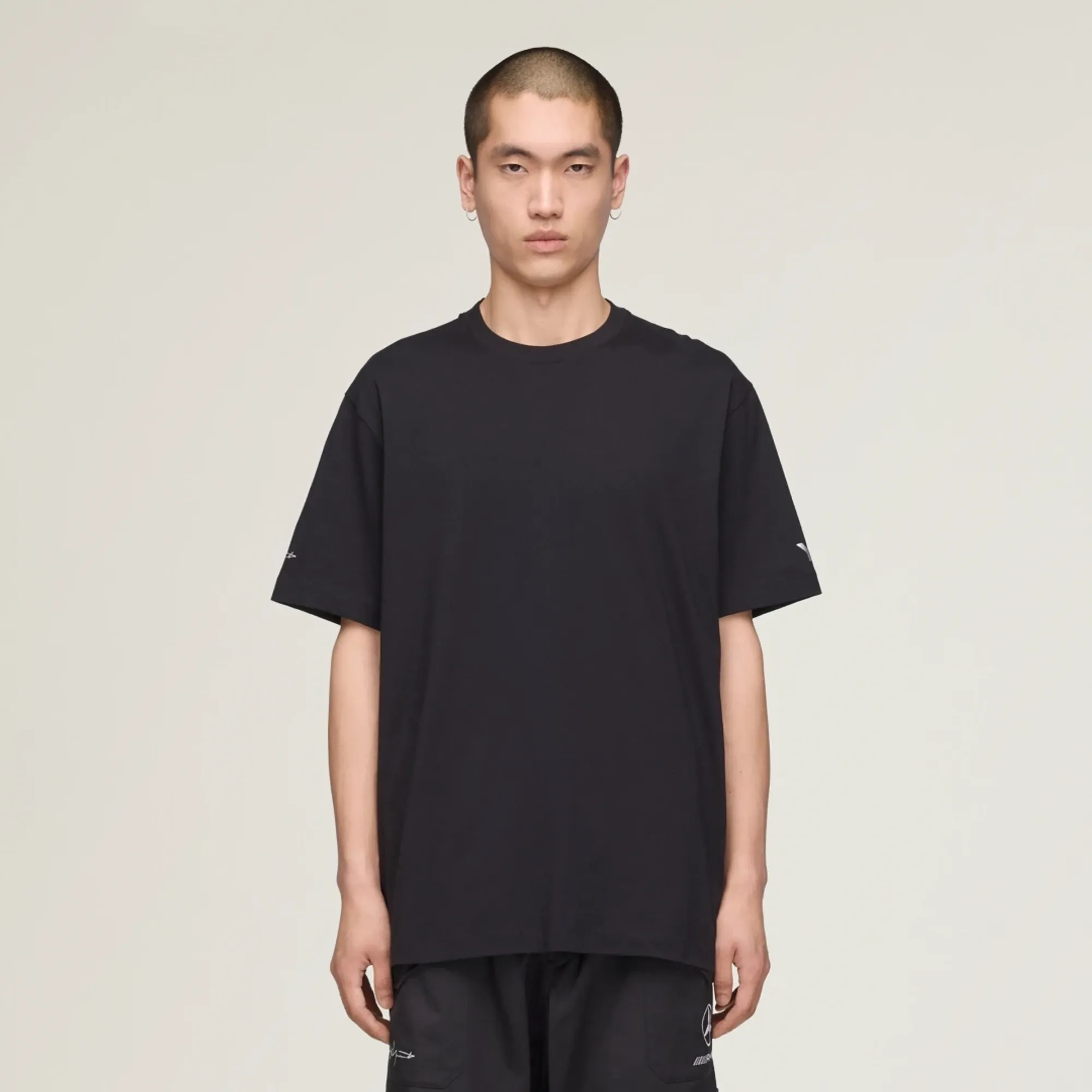 adidas Y-3 MERCEDES - AMG PETRONAS FORMULA 1 TEAM STAR LOGO SHORT SLEEVE T-Shirt