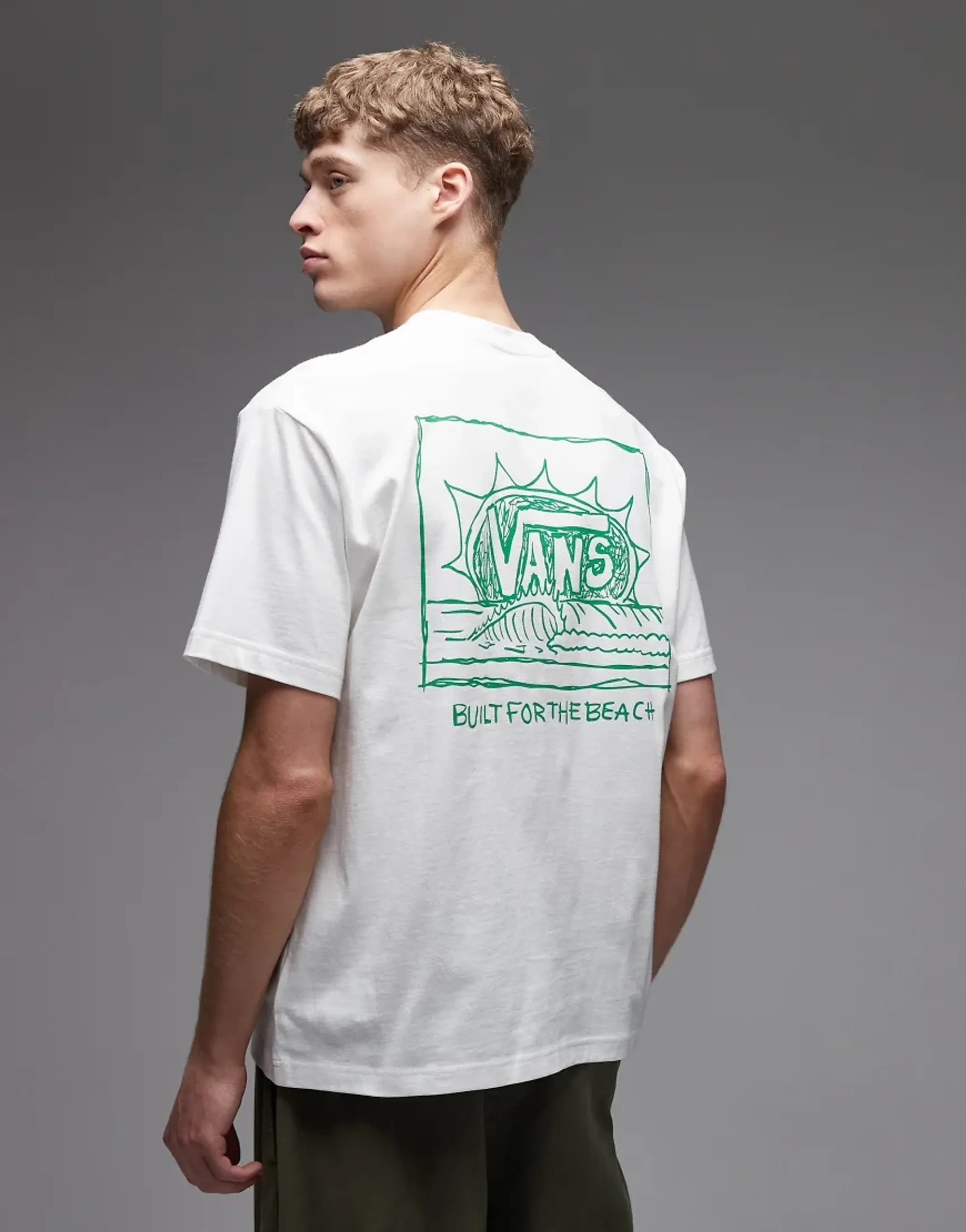 Vans - Bright Day Ss Tee White, Man, White